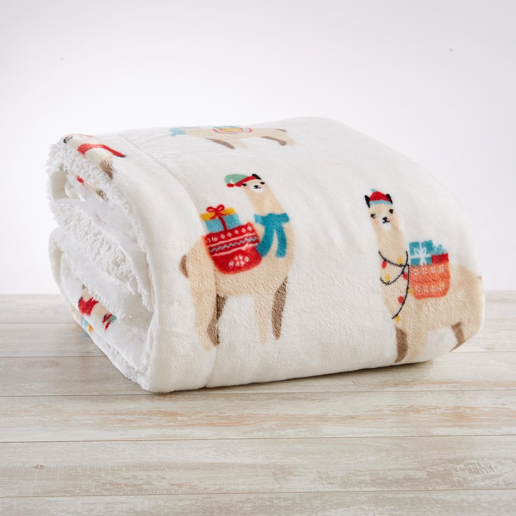 Holiday Sherpa Throw - Esmay Collection - Rustic Avenue