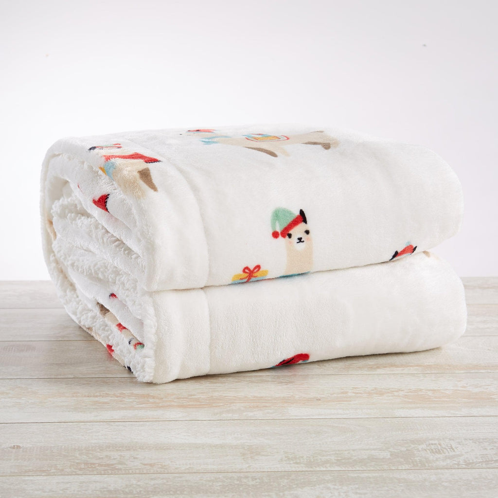 Holiday Sherpa Throw - Esmay Collection - Rustic Avenue