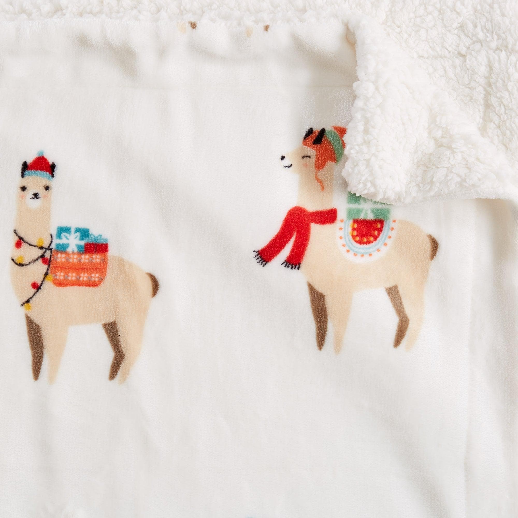 Holiday Sherpa Throw - Esmay Collection - Rustic Avenue