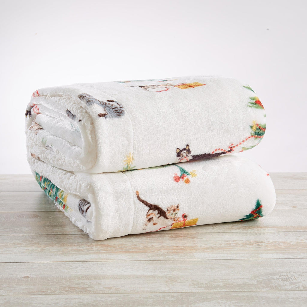 Holiday Sherpa Throw - Esmay Collection - Rustic Avenue