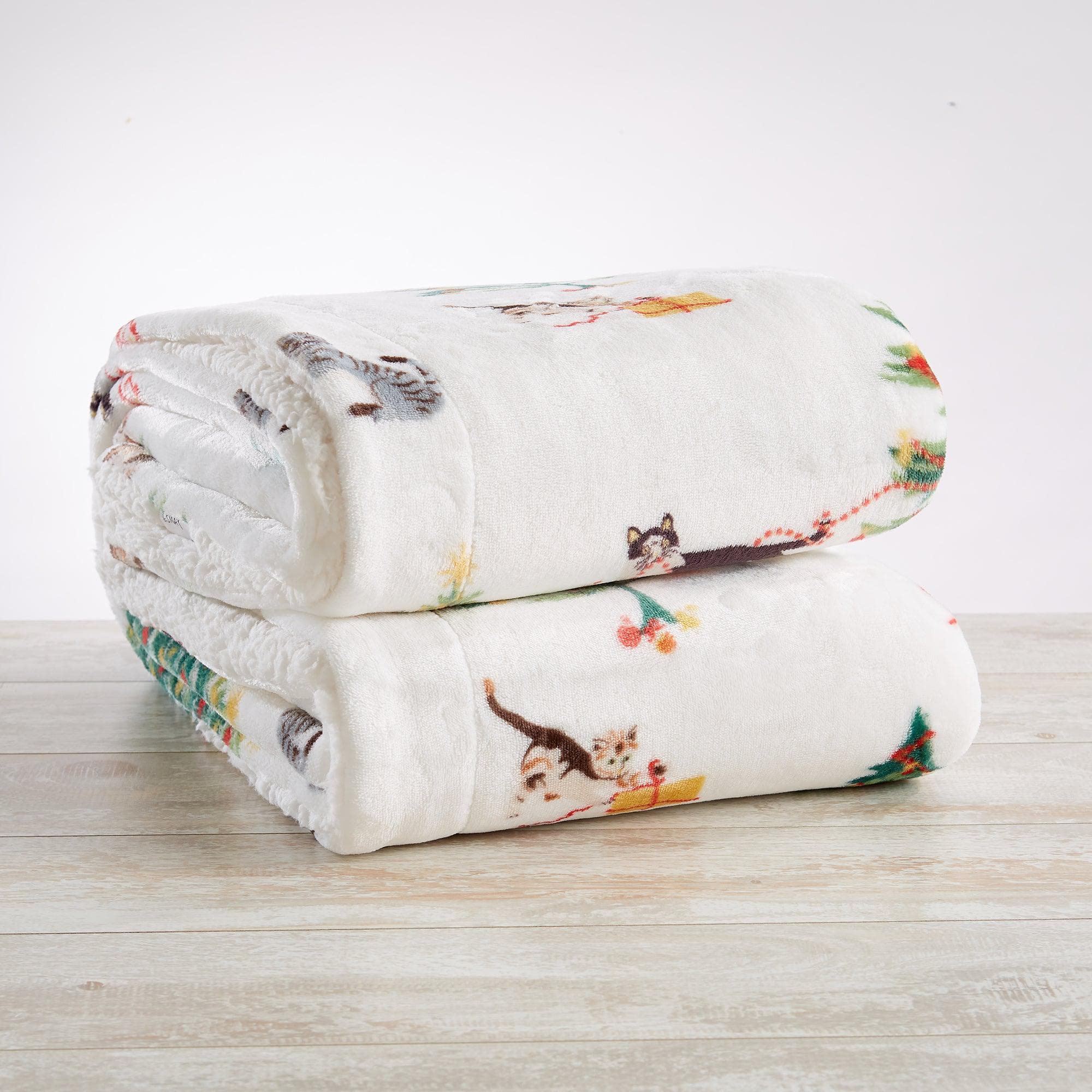 Holiday Sherpa Throw - Esmay Collection - Rustic Avenue