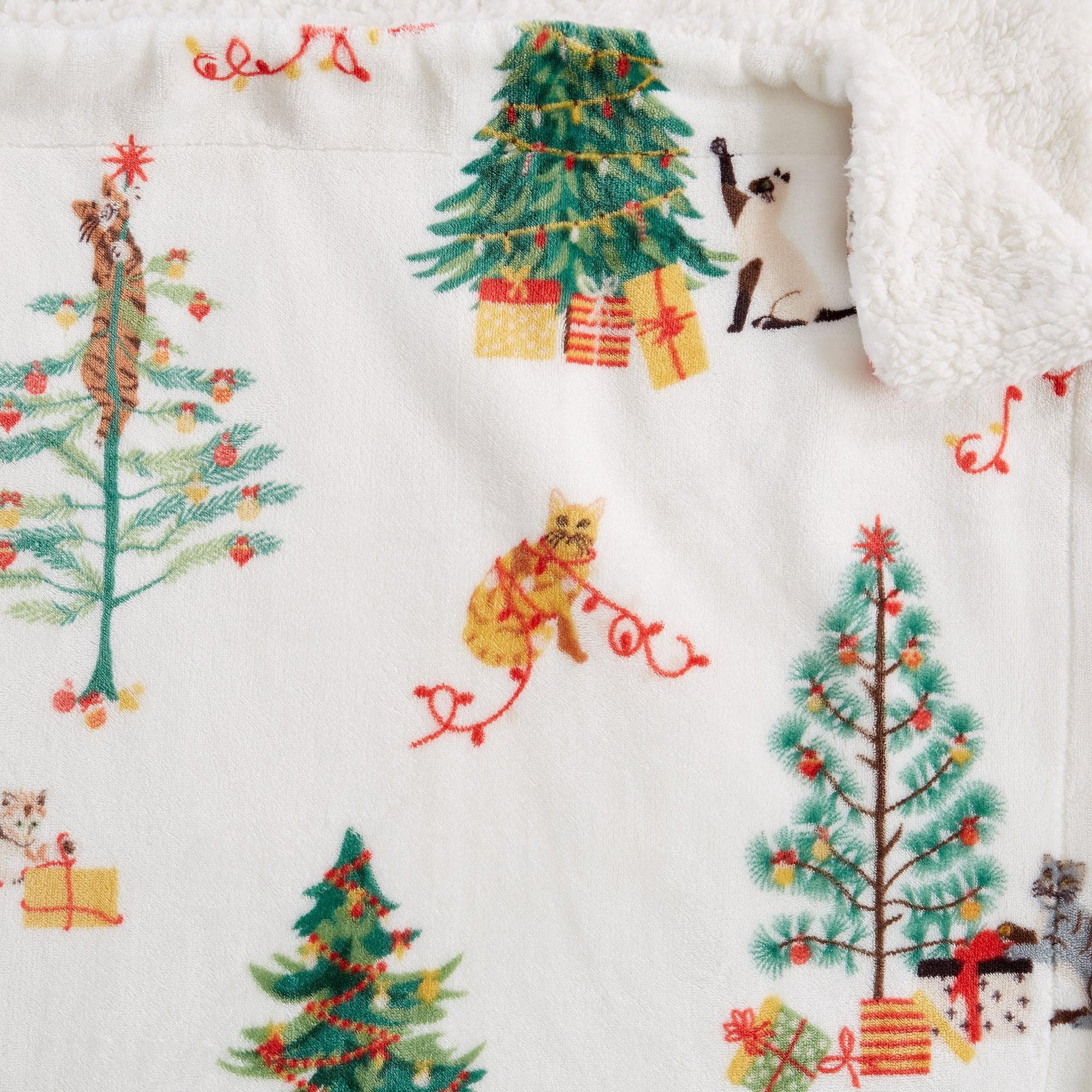 Holiday Sherpa Throw - Esmay Collection - Rustic Avenue
