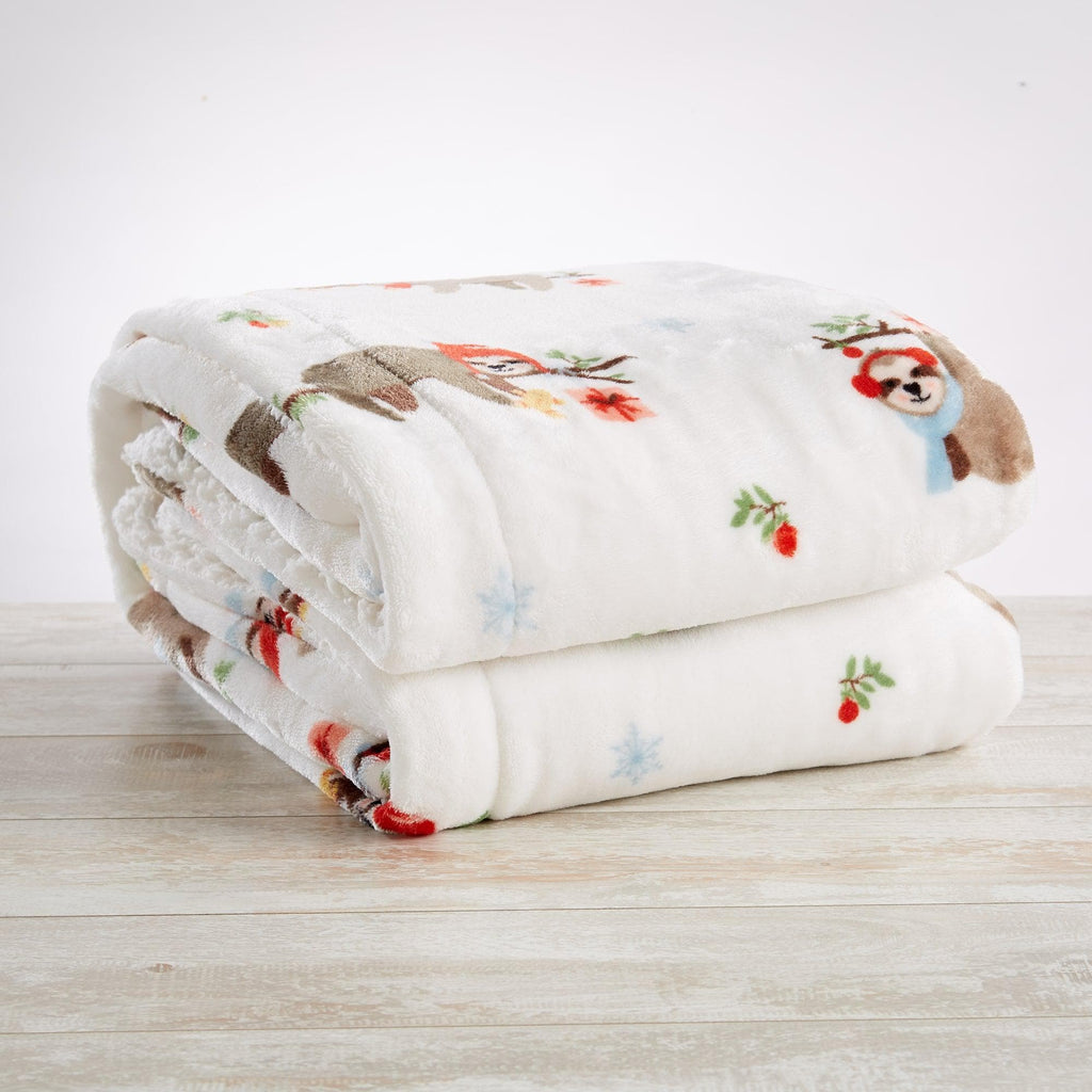 Holiday Sherpa Throw - Esmay Collection - Rustic Avenue