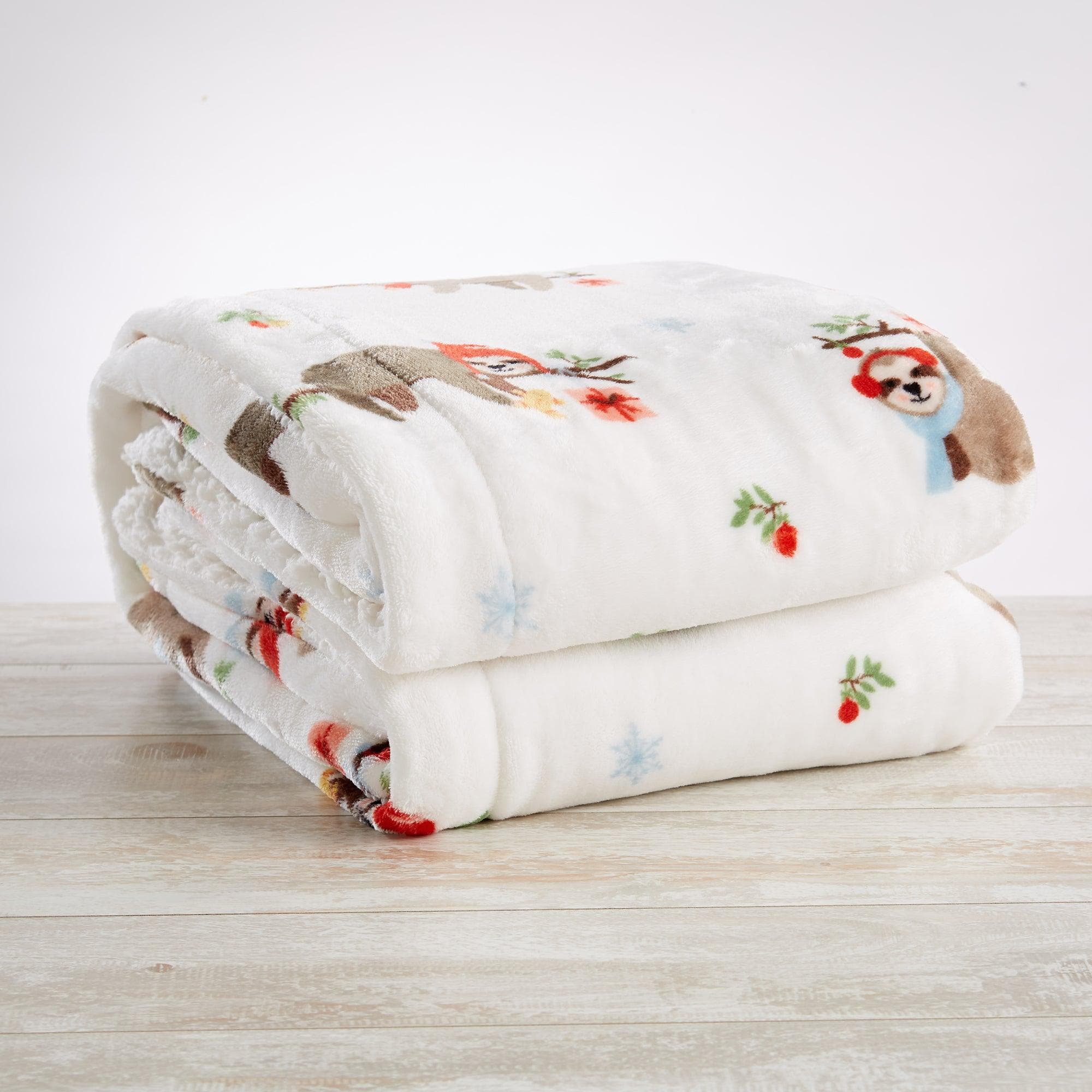 Holiday Sherpa Throw - Esmay Collection - Rustic Avenue