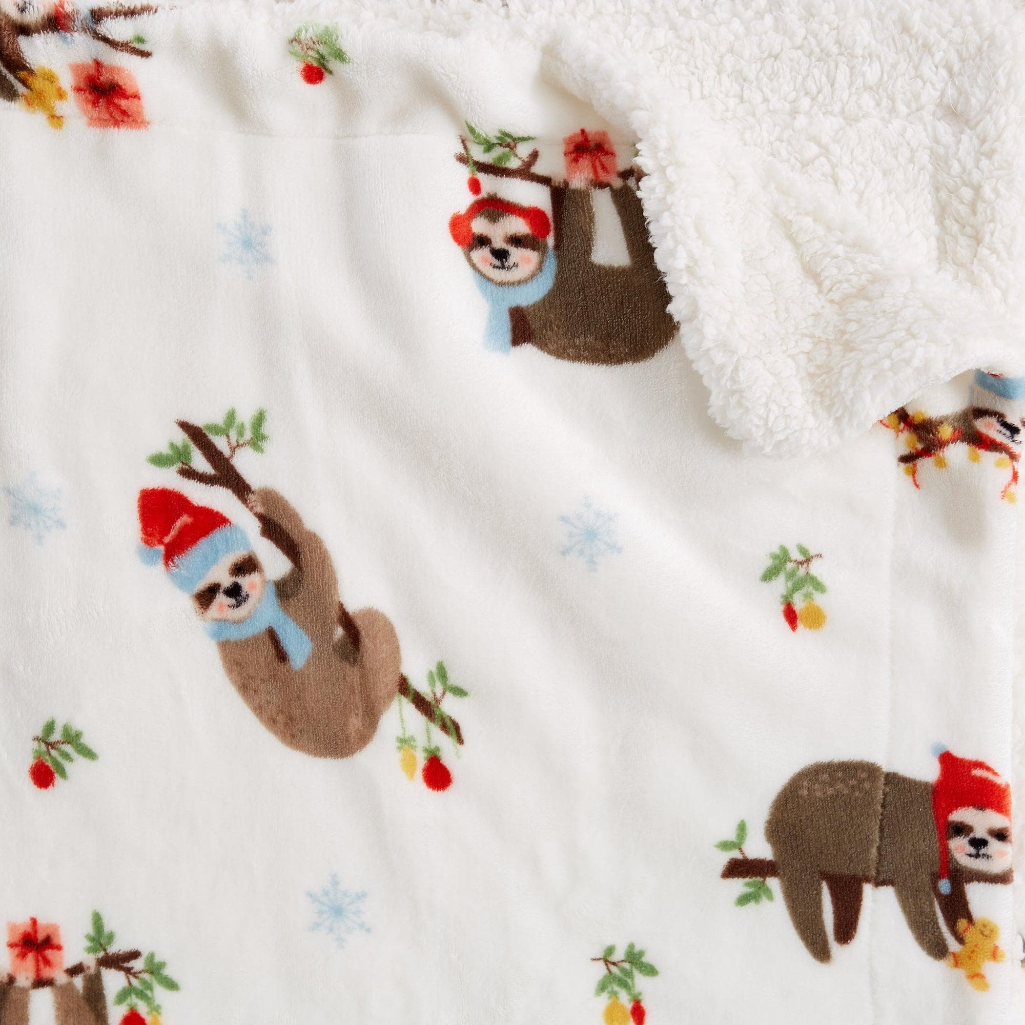Holiday Sherpa Throw - Esmay Collection - Rustic Avenue