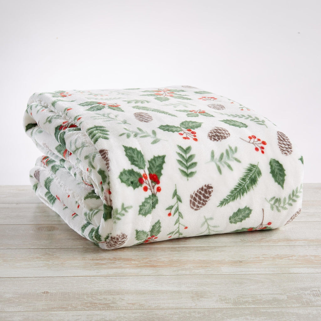 Holiday Sherpa Throw - Esmay Collection - Rustic Avenue