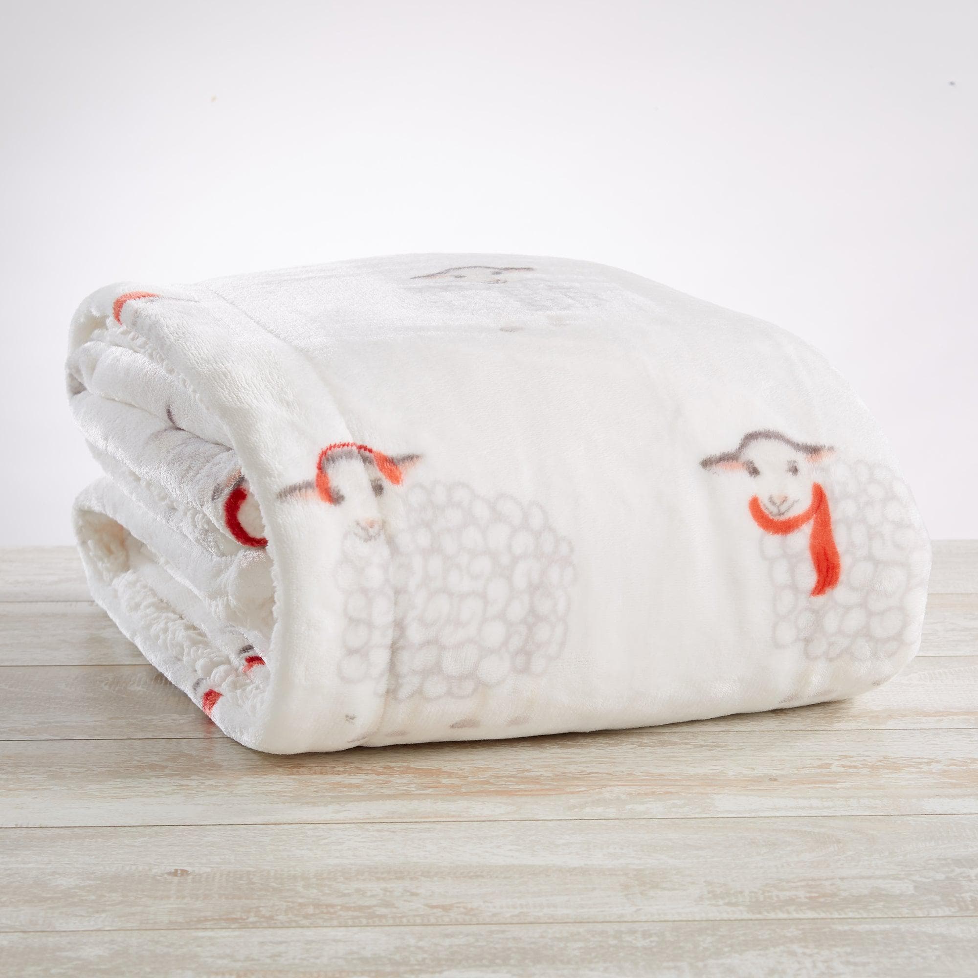 Holiday Sherpa Throw - Esmay Collection - Rustic Avenue
