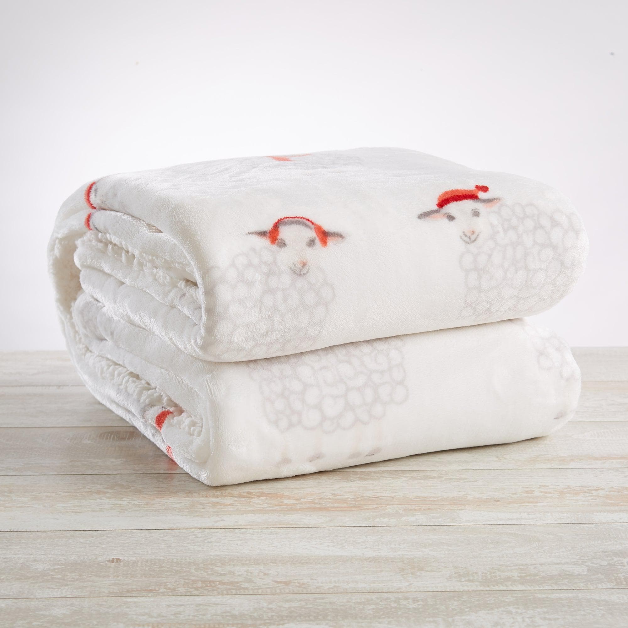 Holiday Sherpa Throw - Esmay Collection - Rustic Avenue