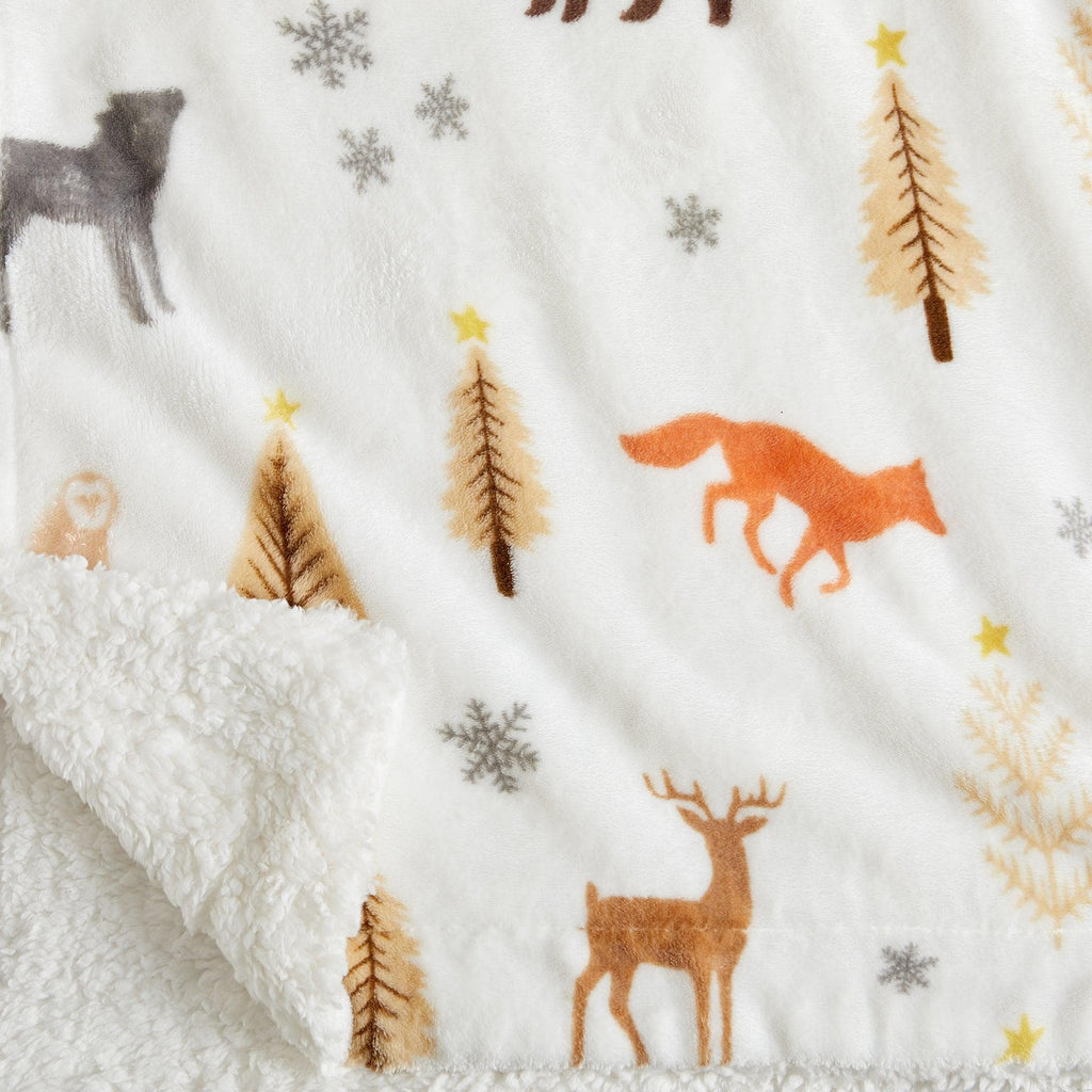 Holiday Sherpa Throw - Esmay Collection - Rustic Avenue