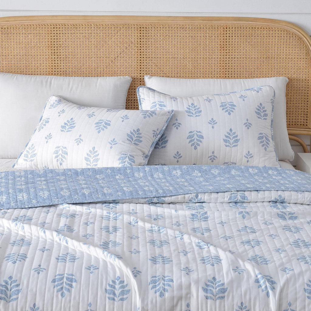 3 - Piece French Floral Quilt - Colette Collection - Rustic Avenue