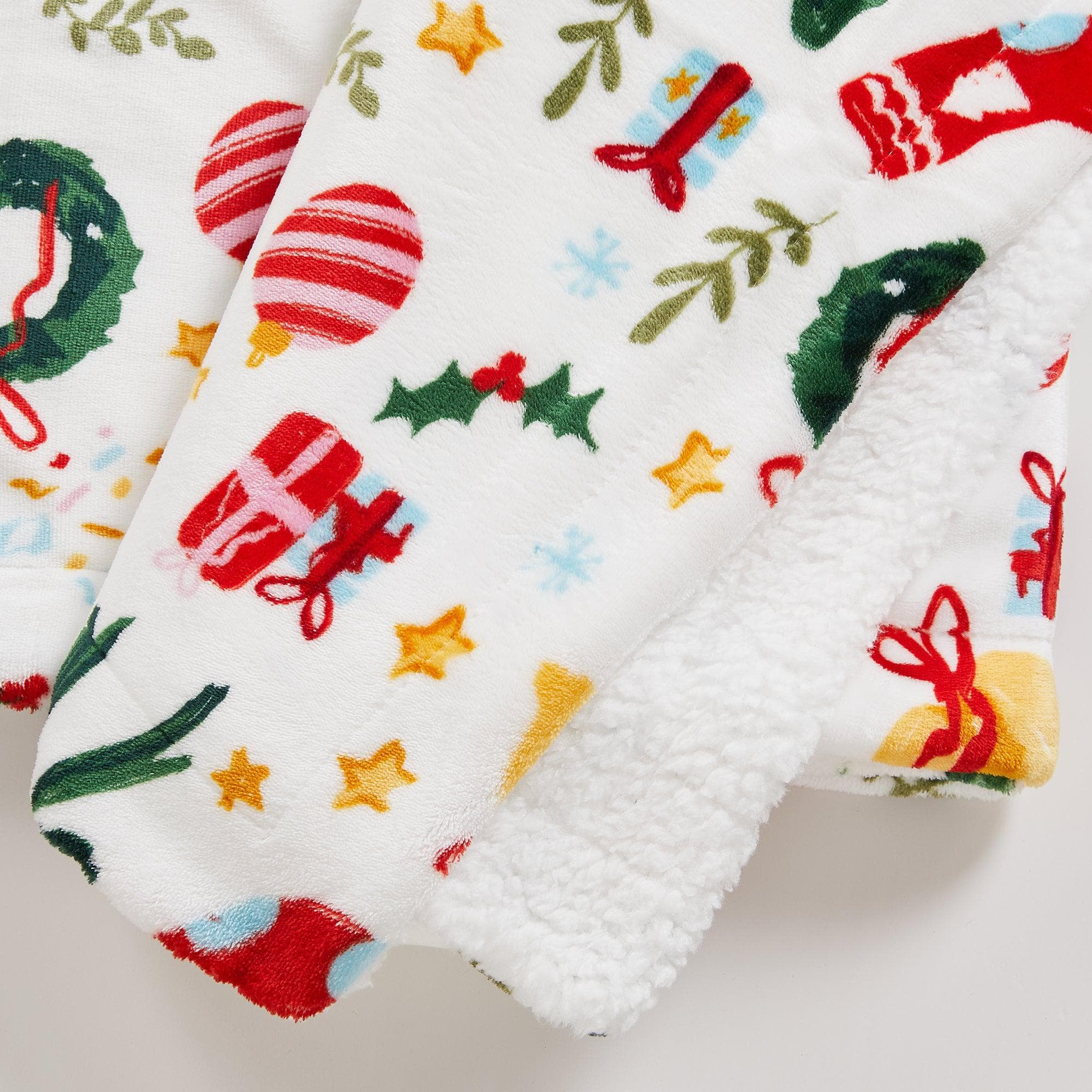 Holiday Sherpa Throw - Esmay Collection - Rustic Avenue