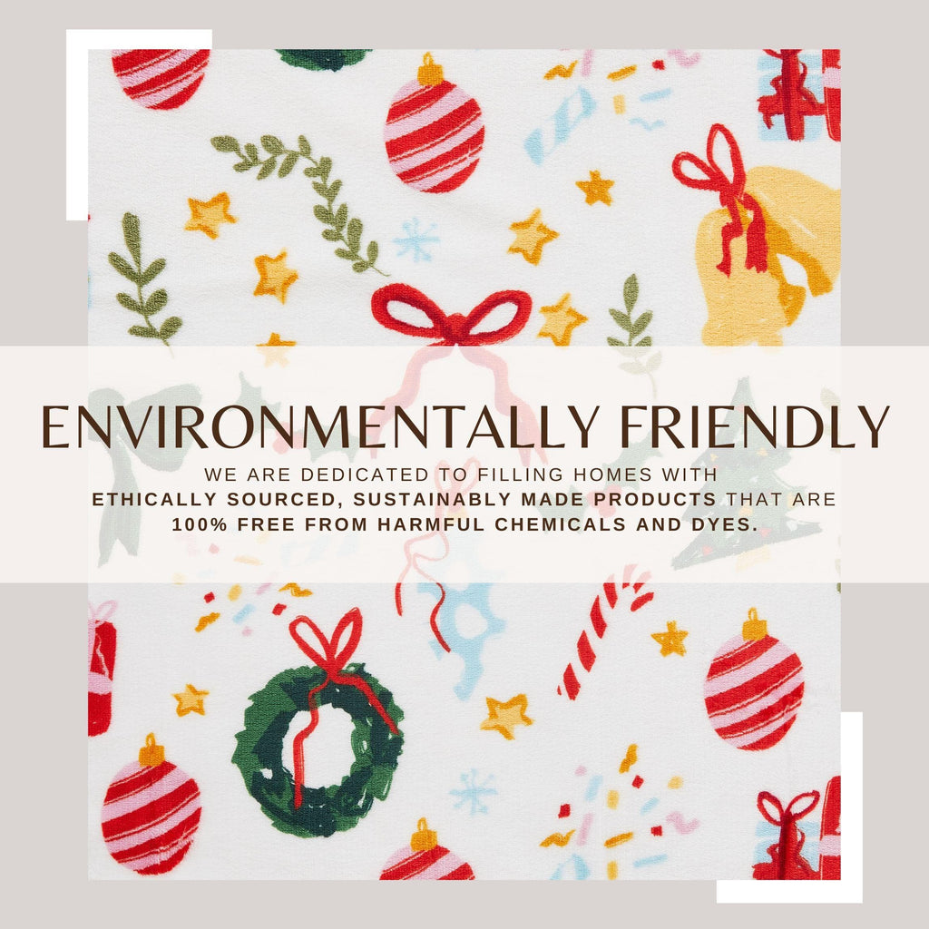 Holiday Sherpa Throw - Esmay Collection - Rustic Avenue