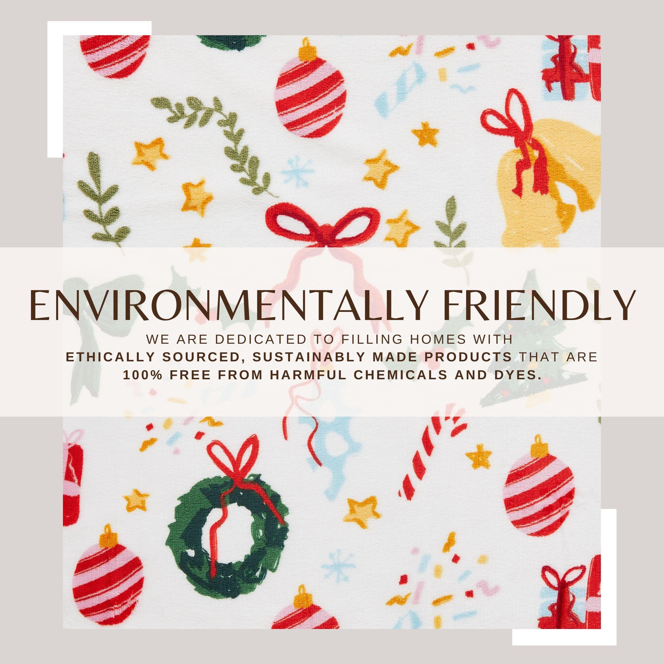Holiday Sherpa Throw - Esmay Collection - Rustic Avenue