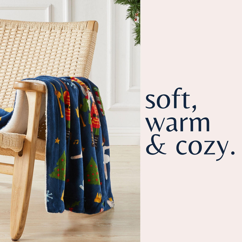 Holiday Sherpa Throw - Esmay Collection - Rustic Avenue