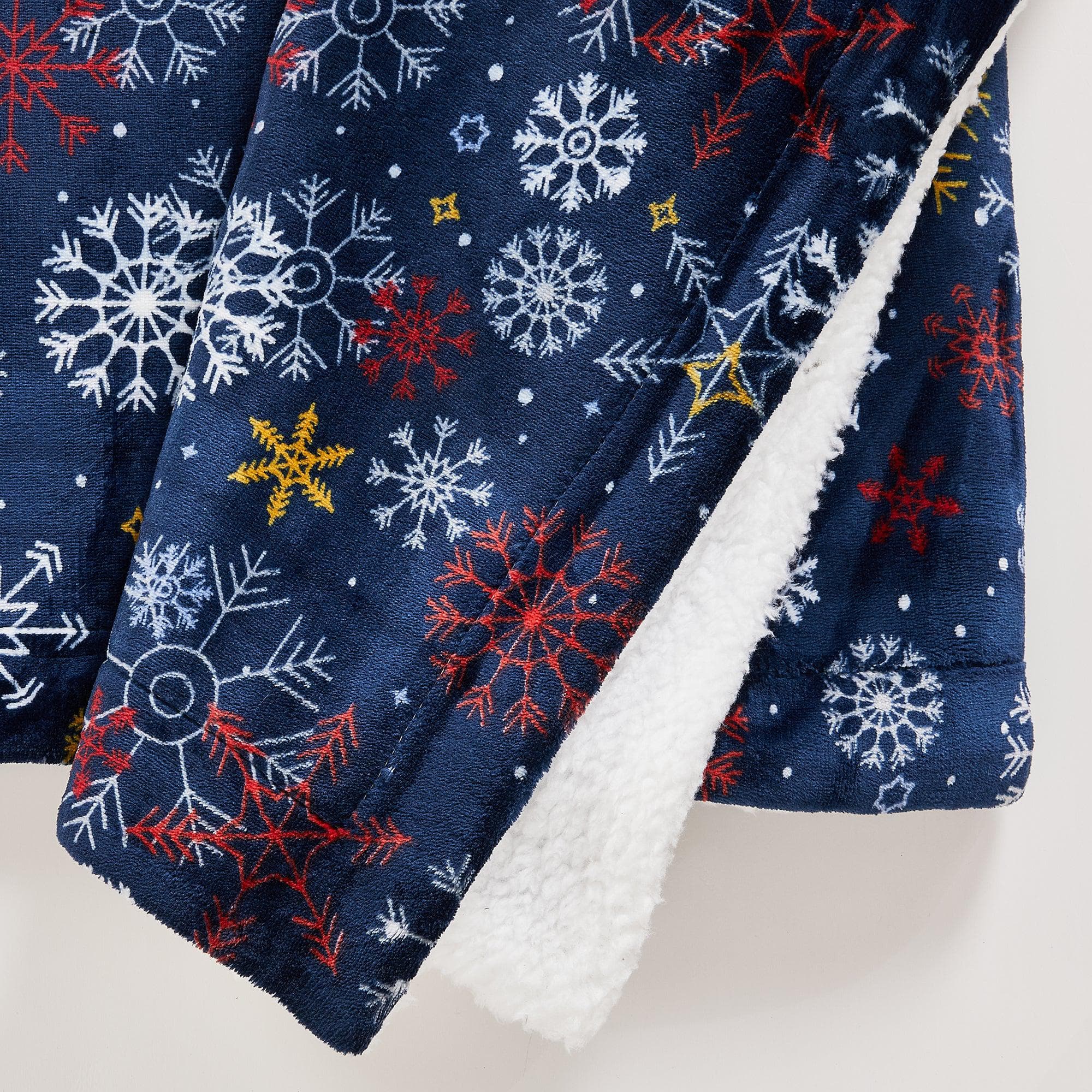 Sherpa Throw Blanket - Eve Collection - Rustic Avenue