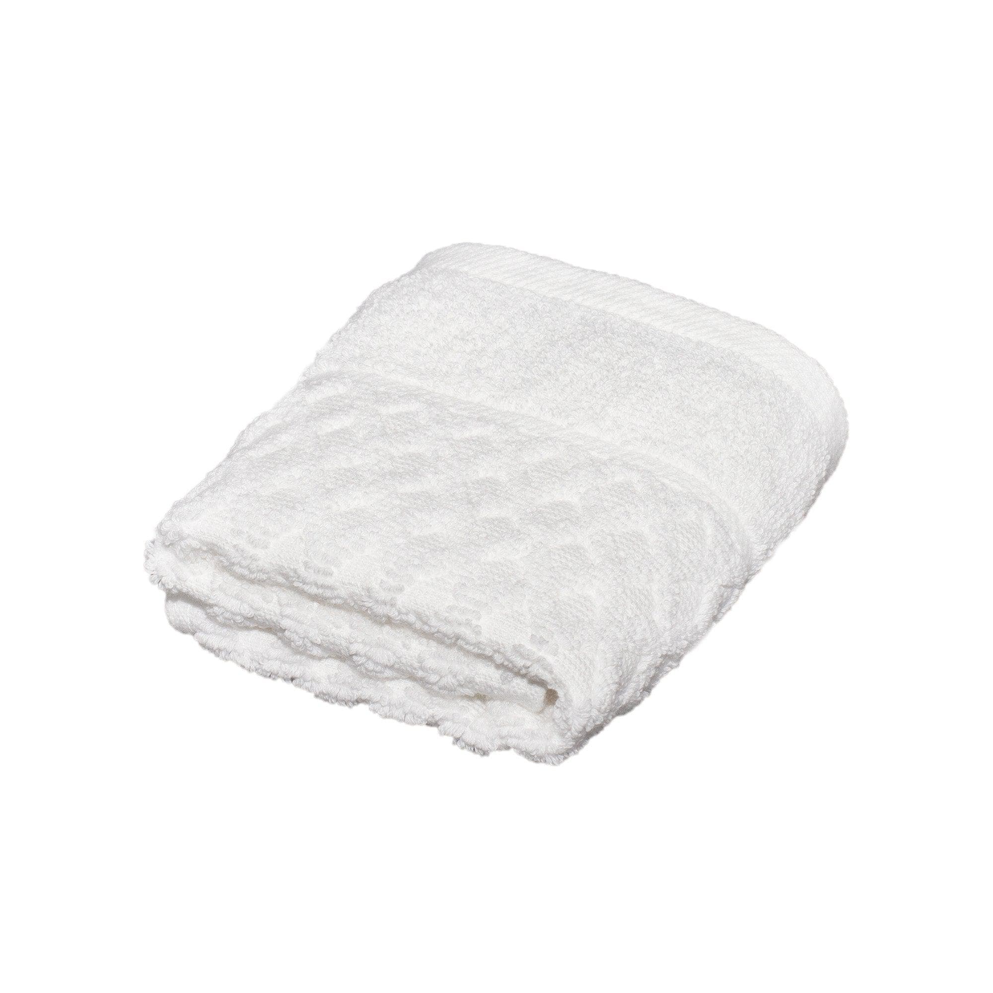 Cotton Diamond Waffle Weave Bath Towel Set - Grayson Collection - Rustic Avenue