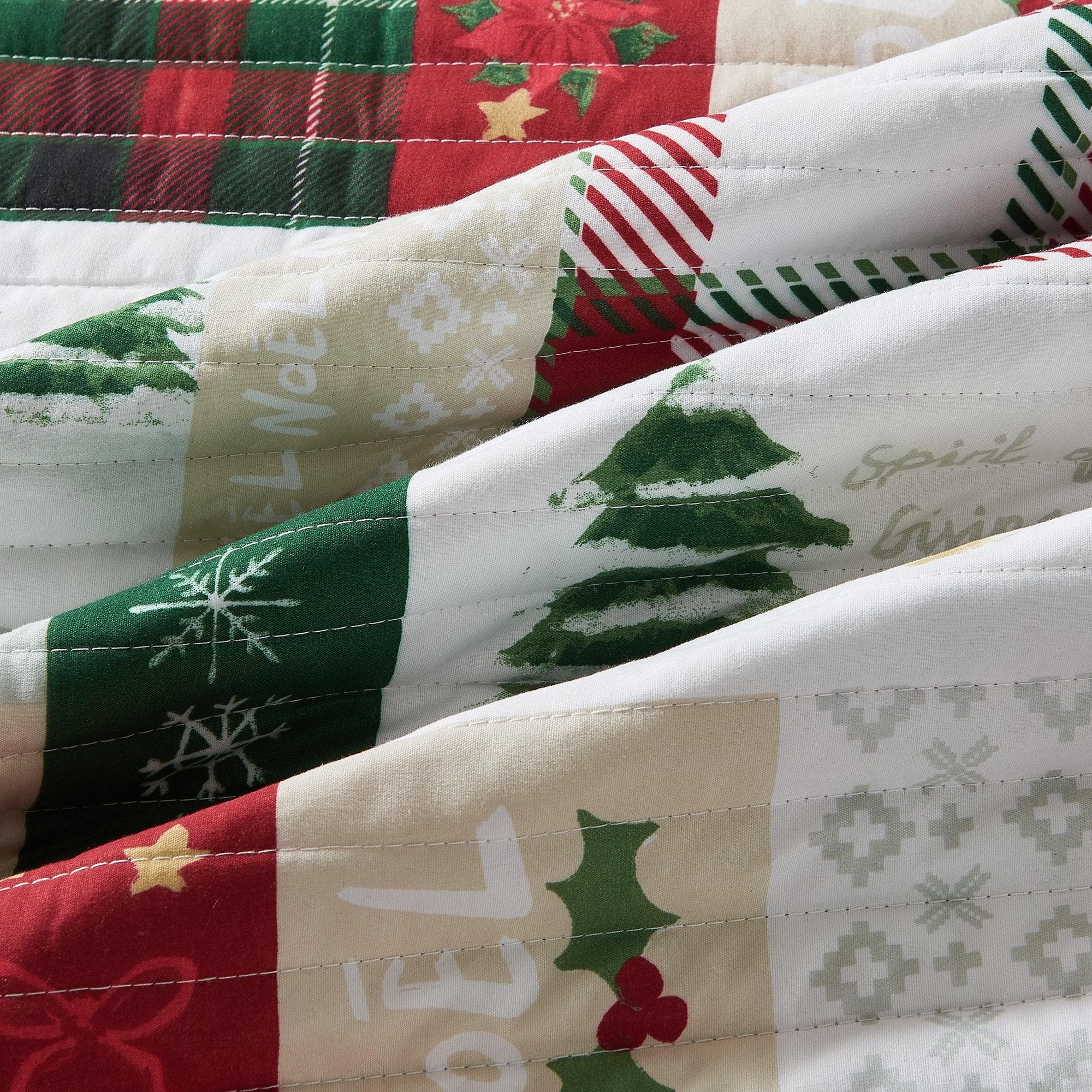 Colorful Holiday Quilt Set - Midnight Magic Collection - Rustic Avenue