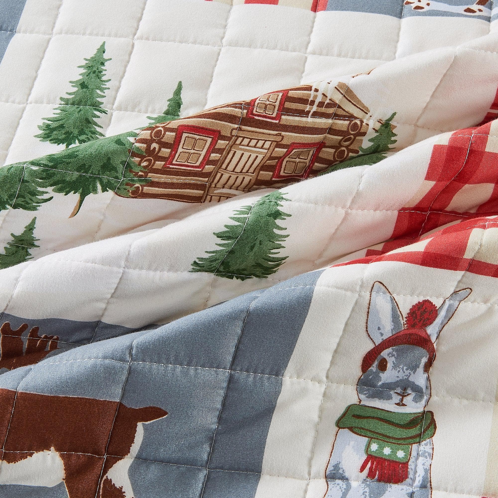 Colorful Holiday Quilt Set - Midnight Magic Collection - Rustic Avenue