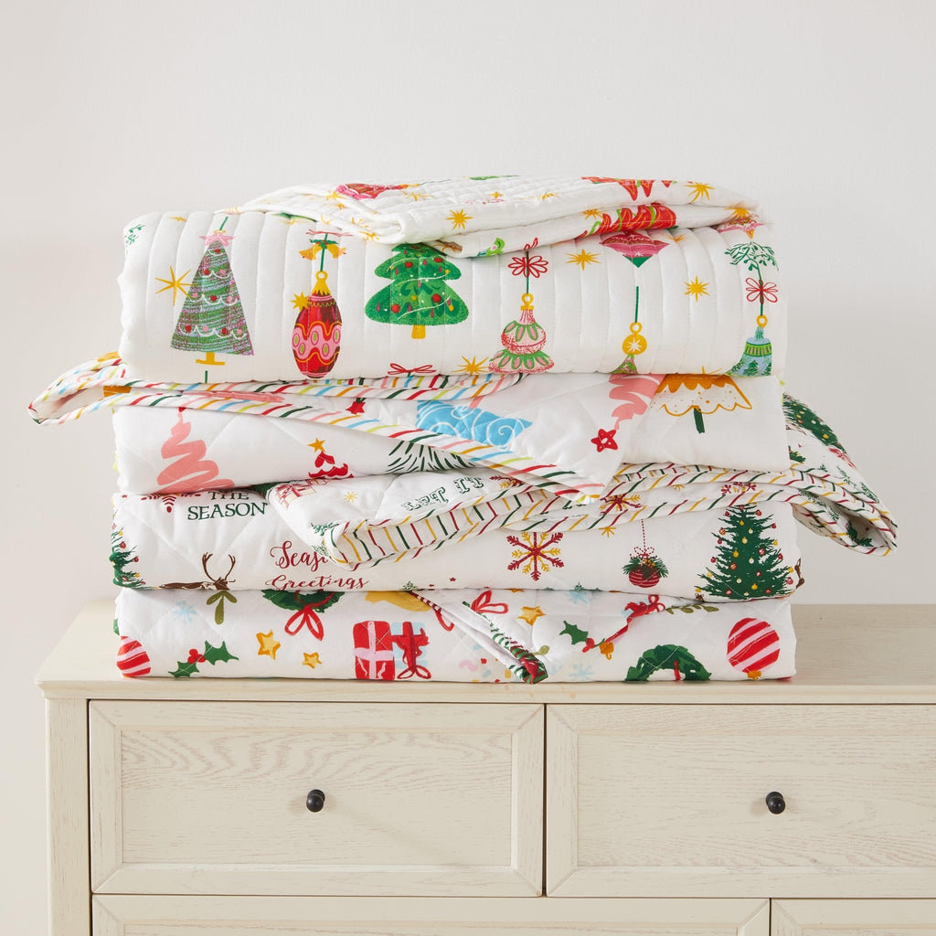 Colorful Holiday Quilt Set - Midnight Magic Collection - Rustic Avenue