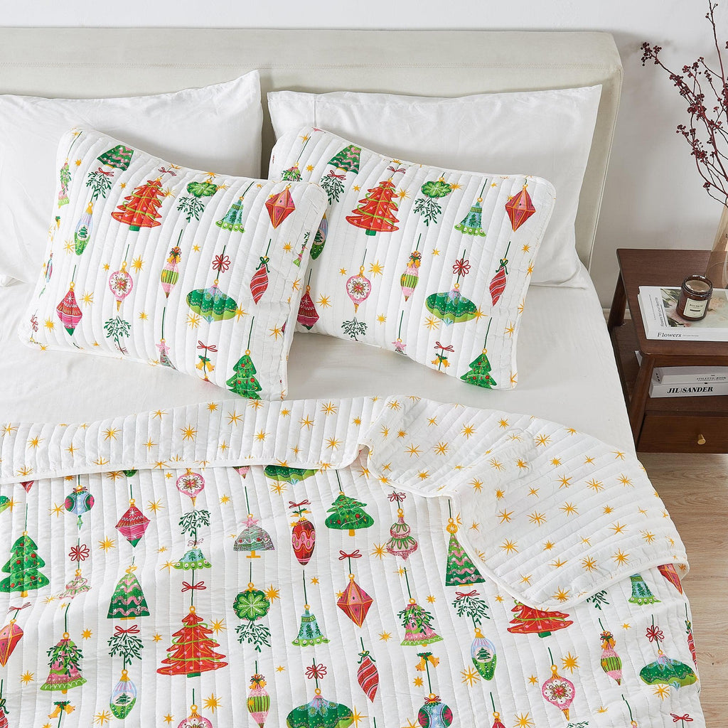 Colorful Holiday Quilt Set - Midnight Magic Collection - Rustic Avenue