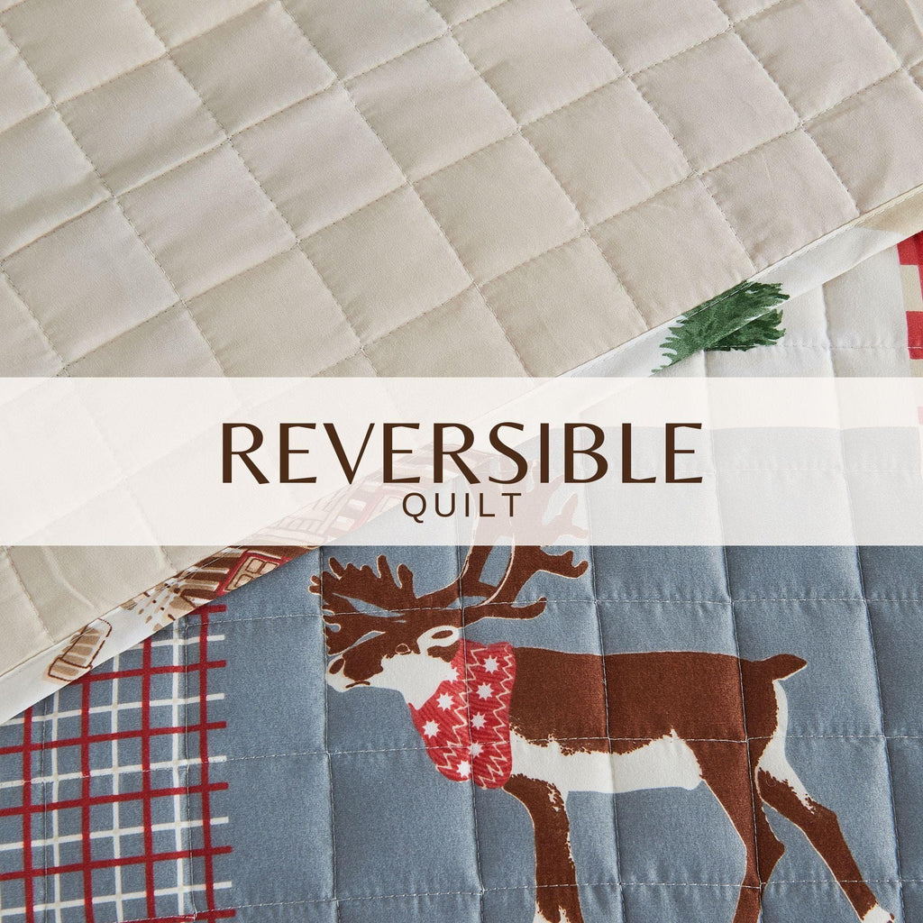 Colorful Holiday Quilt Set - Midnight Magic Collection - Rustic Avenue