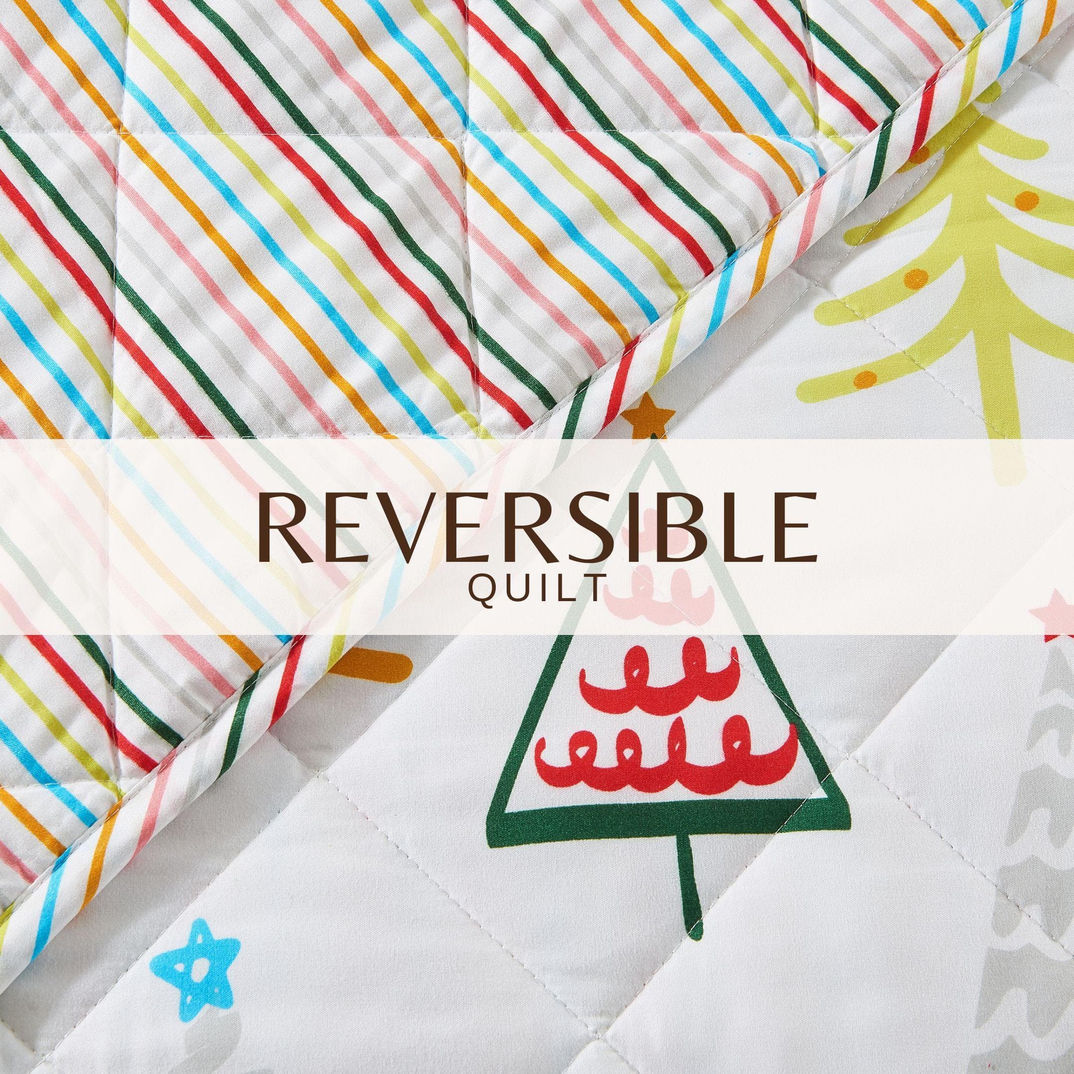 Colorful Holiday Quilt Set - Midnight Magic Collection - Rustic Avenue