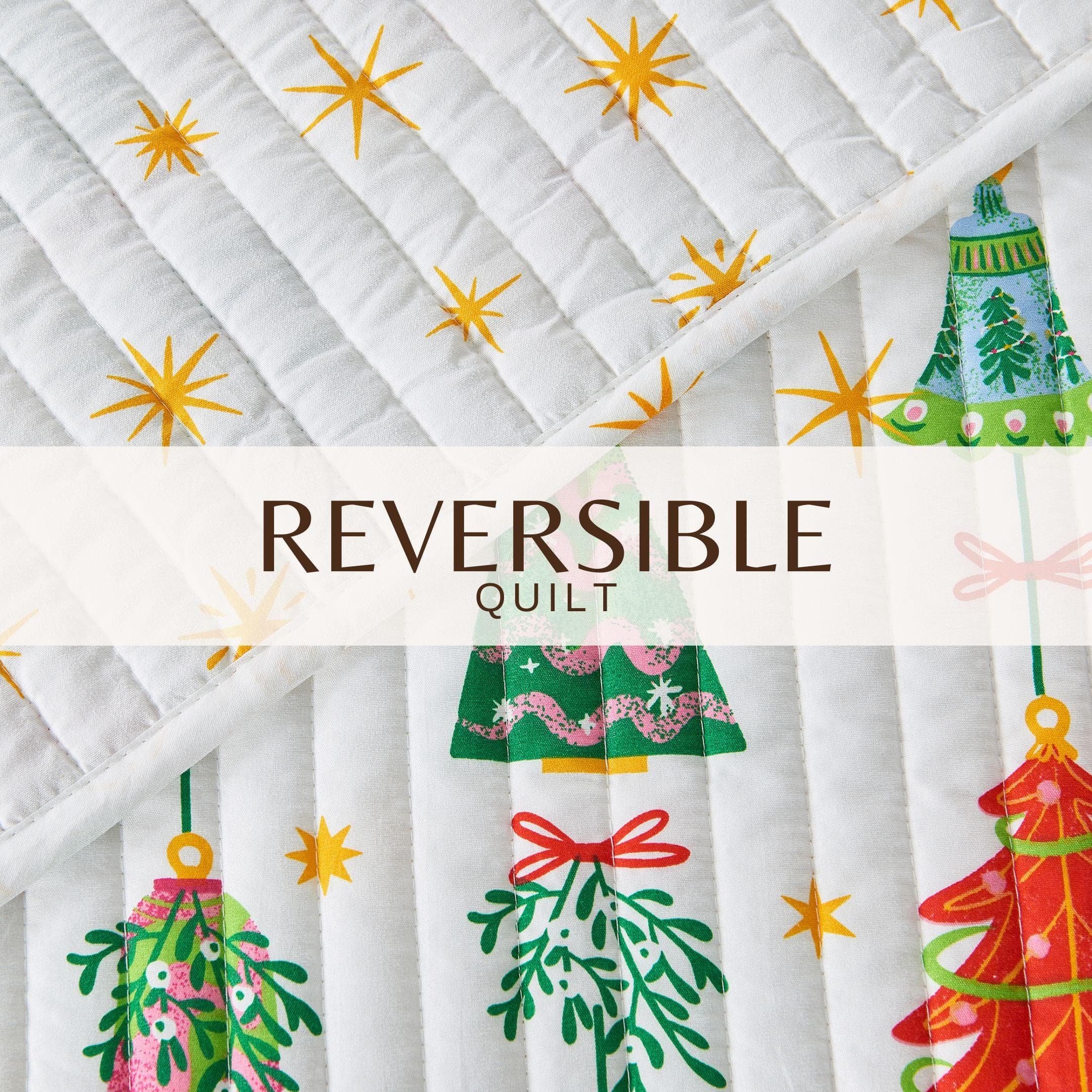 Colorful Holiday Quilt Set - Midnight Magic Collection - Rustic Avenue
