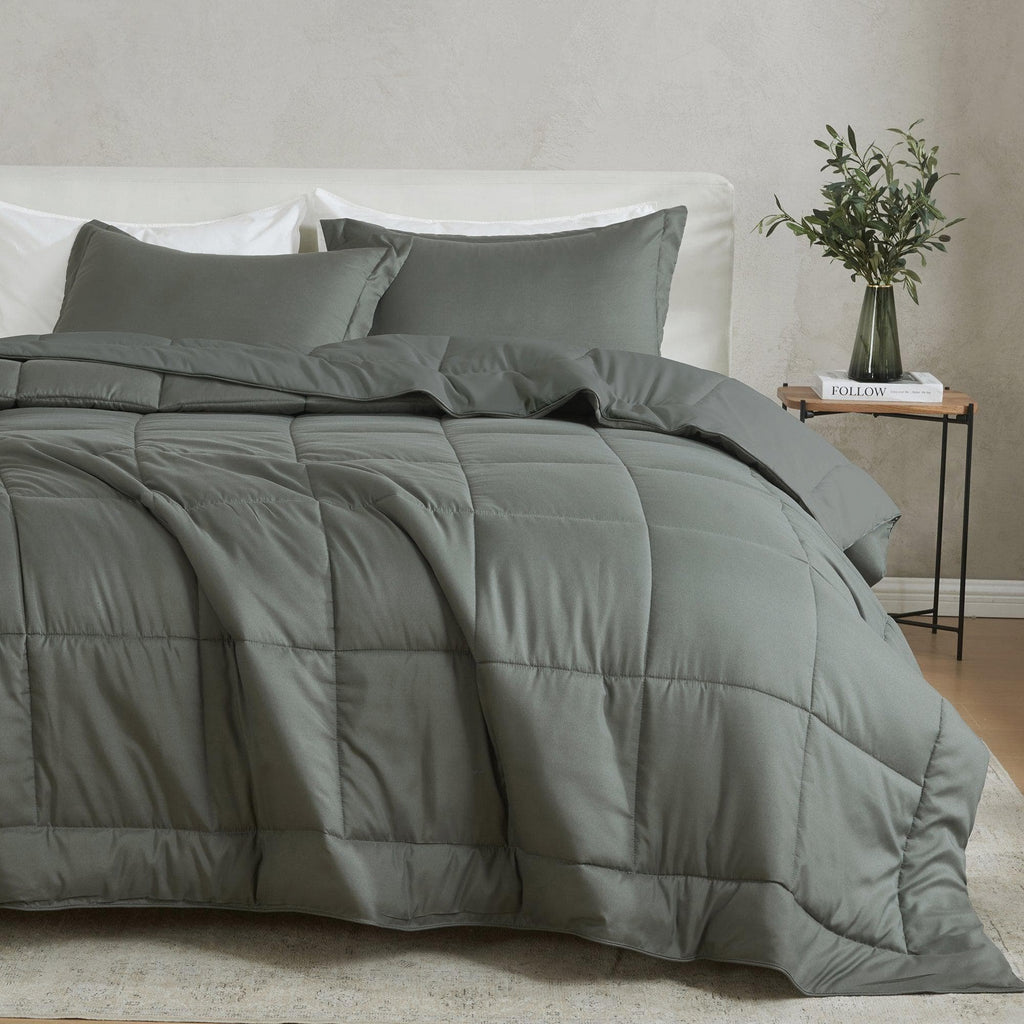 Reversible Comforter Set - Odette Collection - Rustic Avenue
