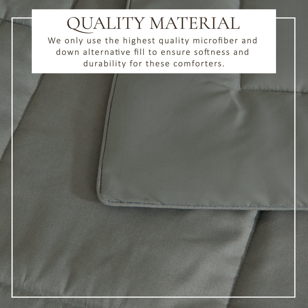 Reversible Comforter Set - Odette Collection - Rustic Avenue