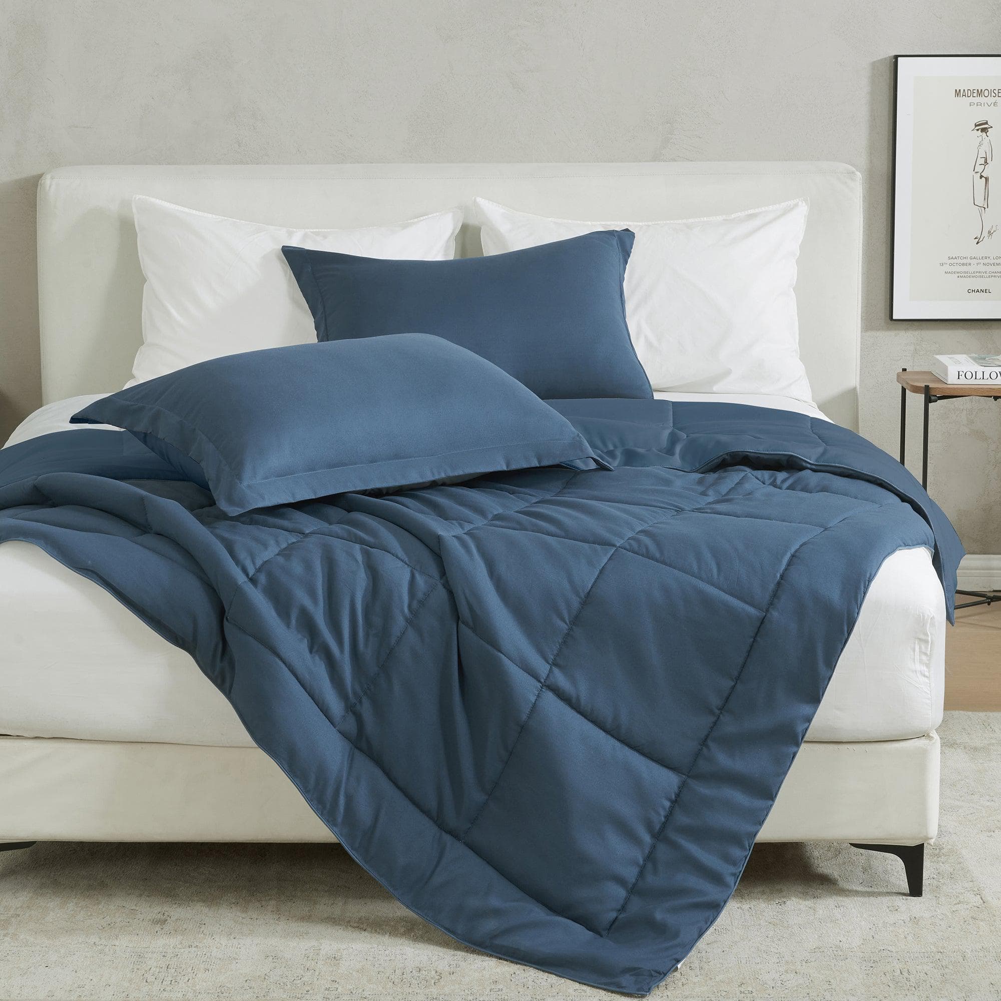 Reversible Comforter Set - Odette Collection - Rustic Avenue