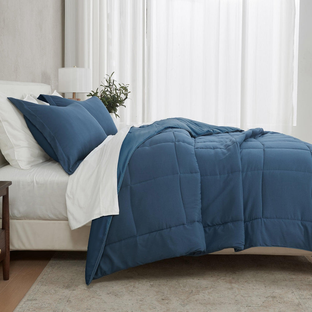 Reversible Comforter Set - Odette Collection - Rustic Avenue
