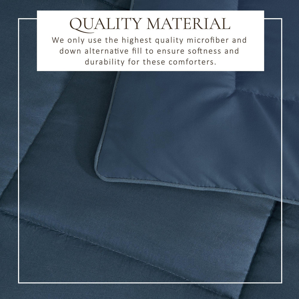 Reversible Comforter Set - Odette Collection - Rustic Avenue