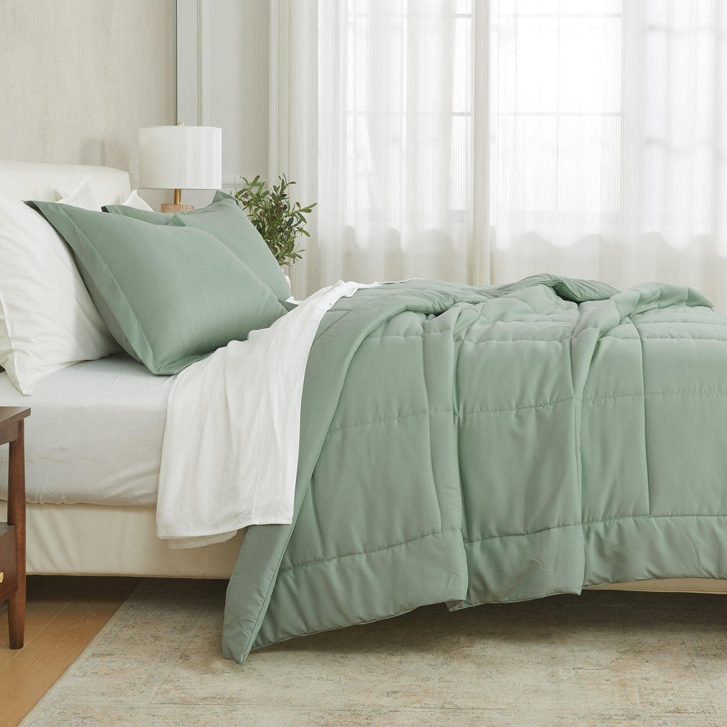 Reversible Comforter Set - Odette Collection - Rustic Avenue