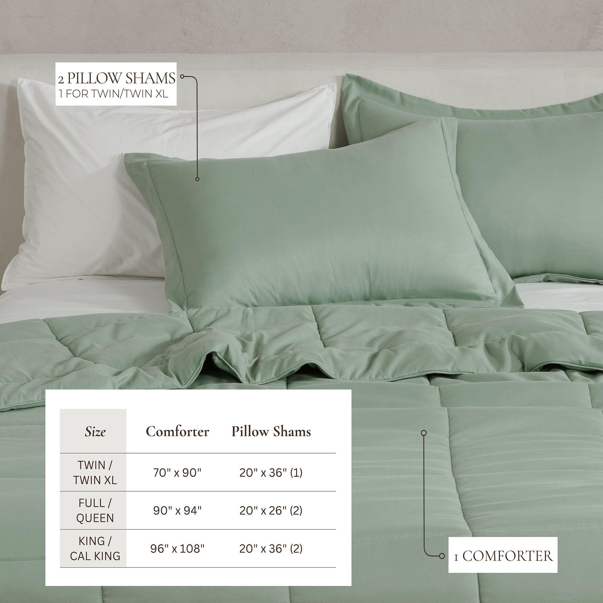 Reversible Comforter Set - Odette Collection - Rustic Avenue