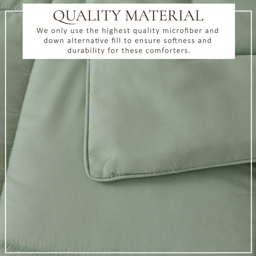 Reversible Comforter Set - Odette Collection - Rustic Avenue