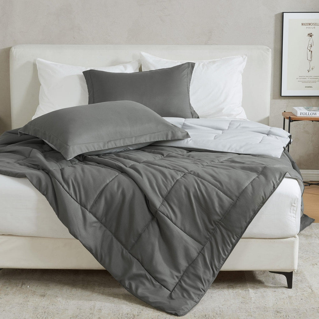 Reversible Comforter Set - Odette Collection - Rustic Avenue