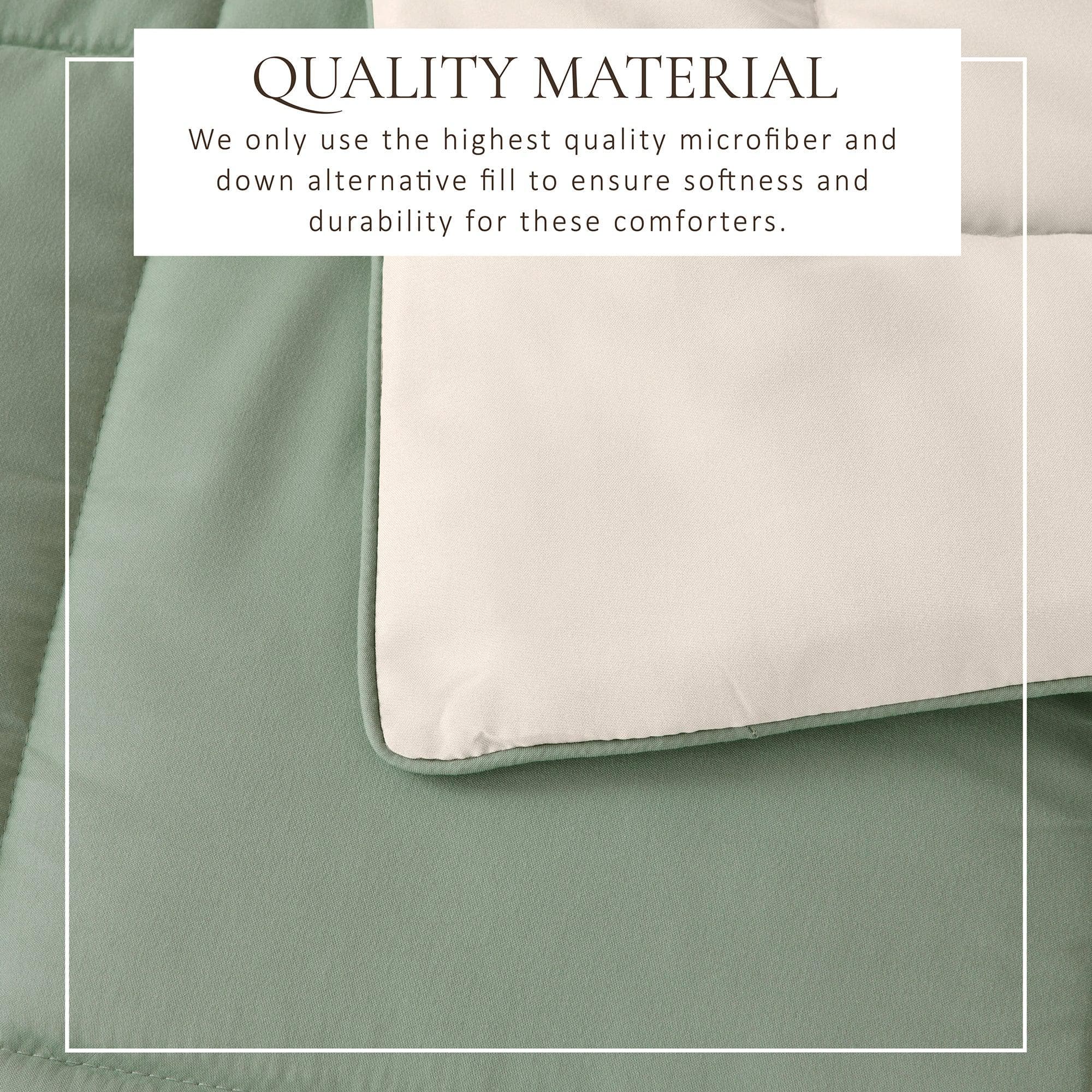 Reversible Comforter Set - Odette Collection - Rustic Avenue