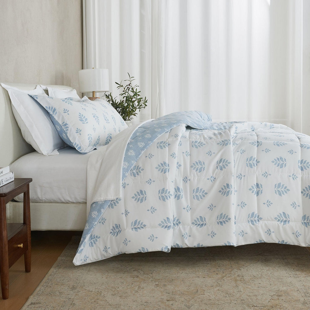 Reversible Comforter Set - Odette Collection - Rustic Avenue