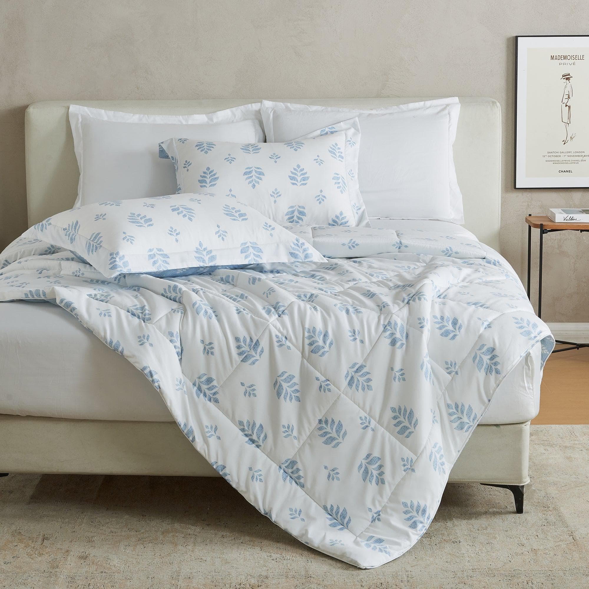 Reversible Comforter Set - Odette Collection - Rustic Avenue