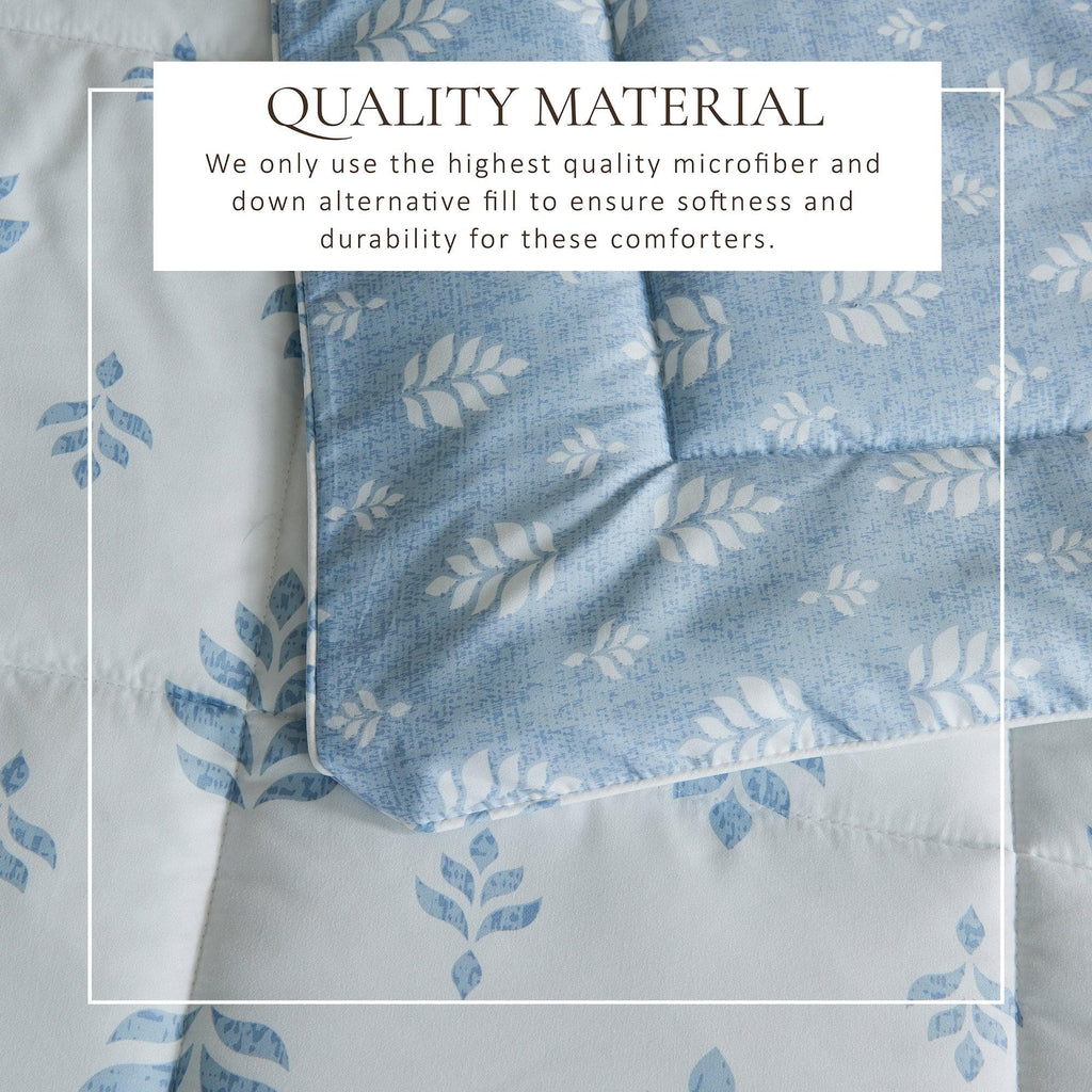 Reversible Comforter Set - Odette Collection - Rustic Avenue