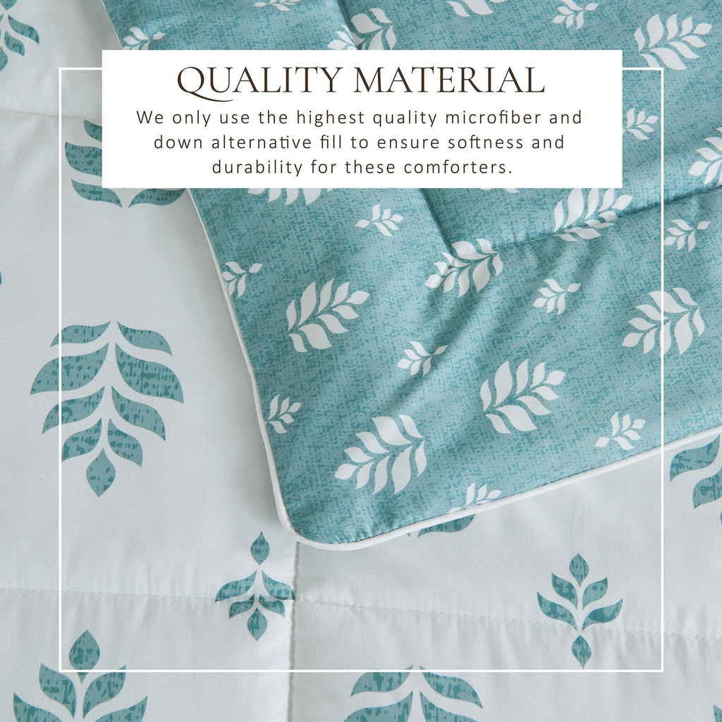 Reversible Comforter Set - Odette Collection - Rustic Avenue