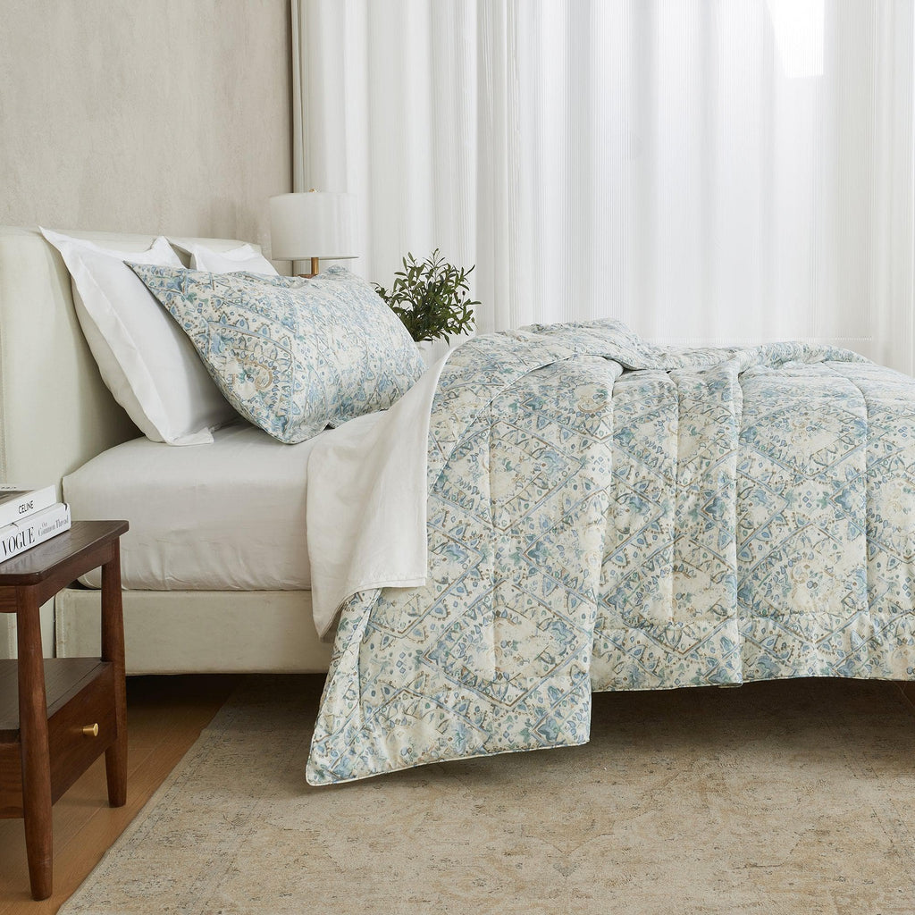 Reversible Comforter Set - Odette Collection - Rustic Avenue