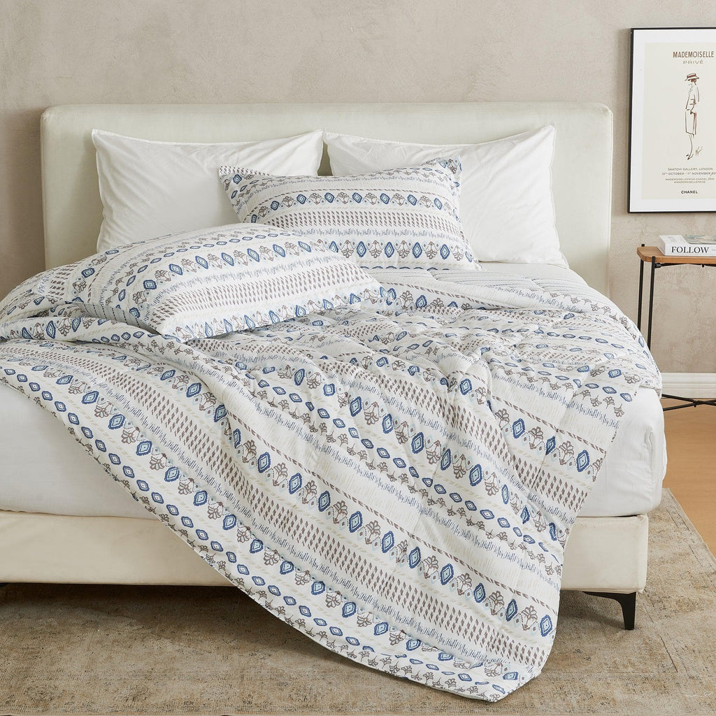 Reversible Comforter Set - Odette Collection - Rustic Avenue