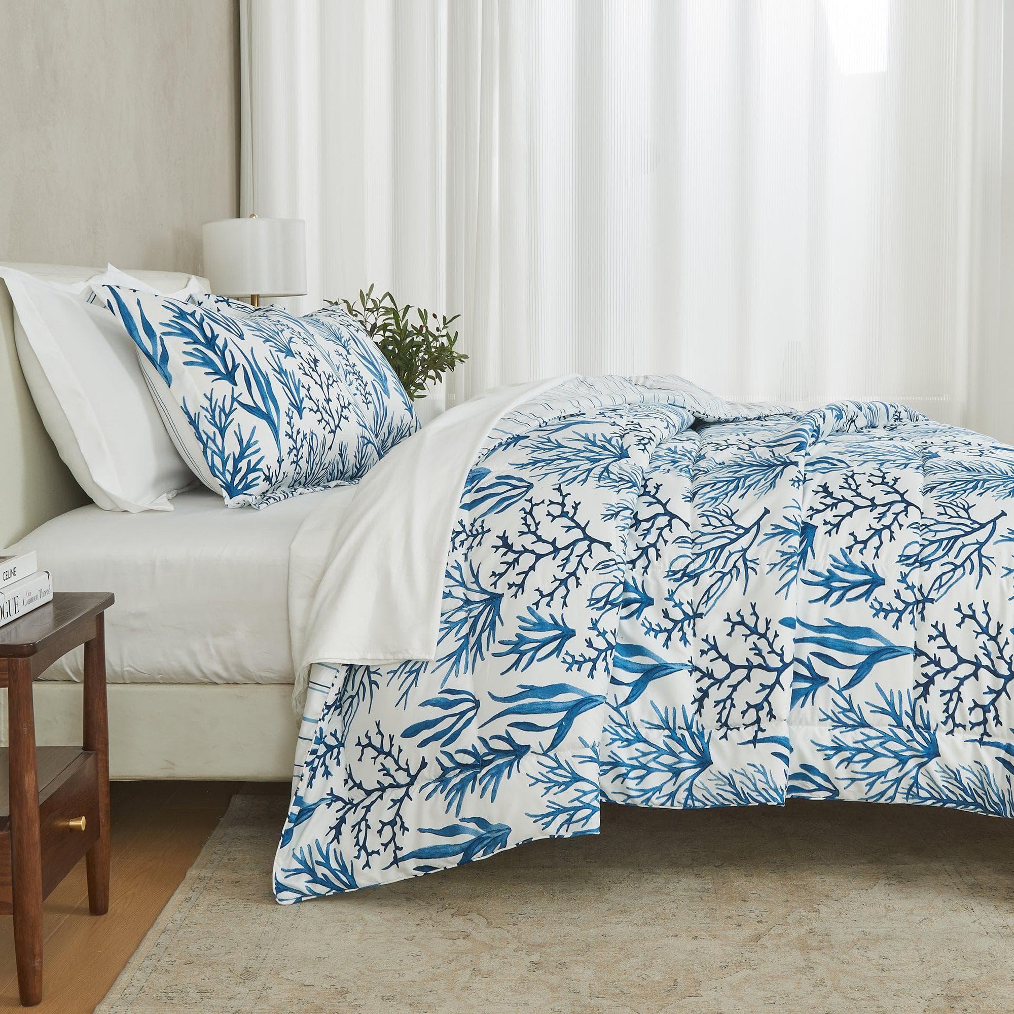 Reversible Comforter Set - Odette Collection - Rustic Avenue