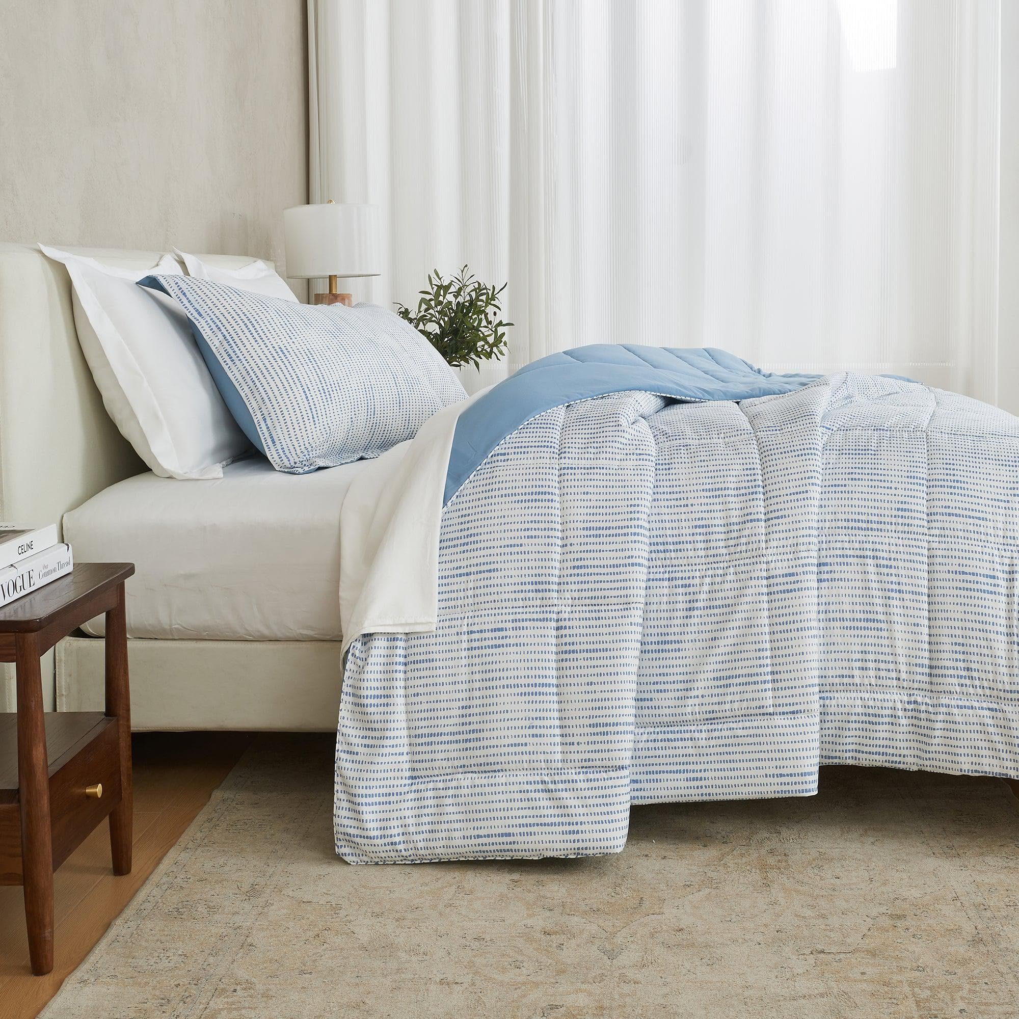 Reversible Comforter Set - Odette Collection - Rustic Avenue