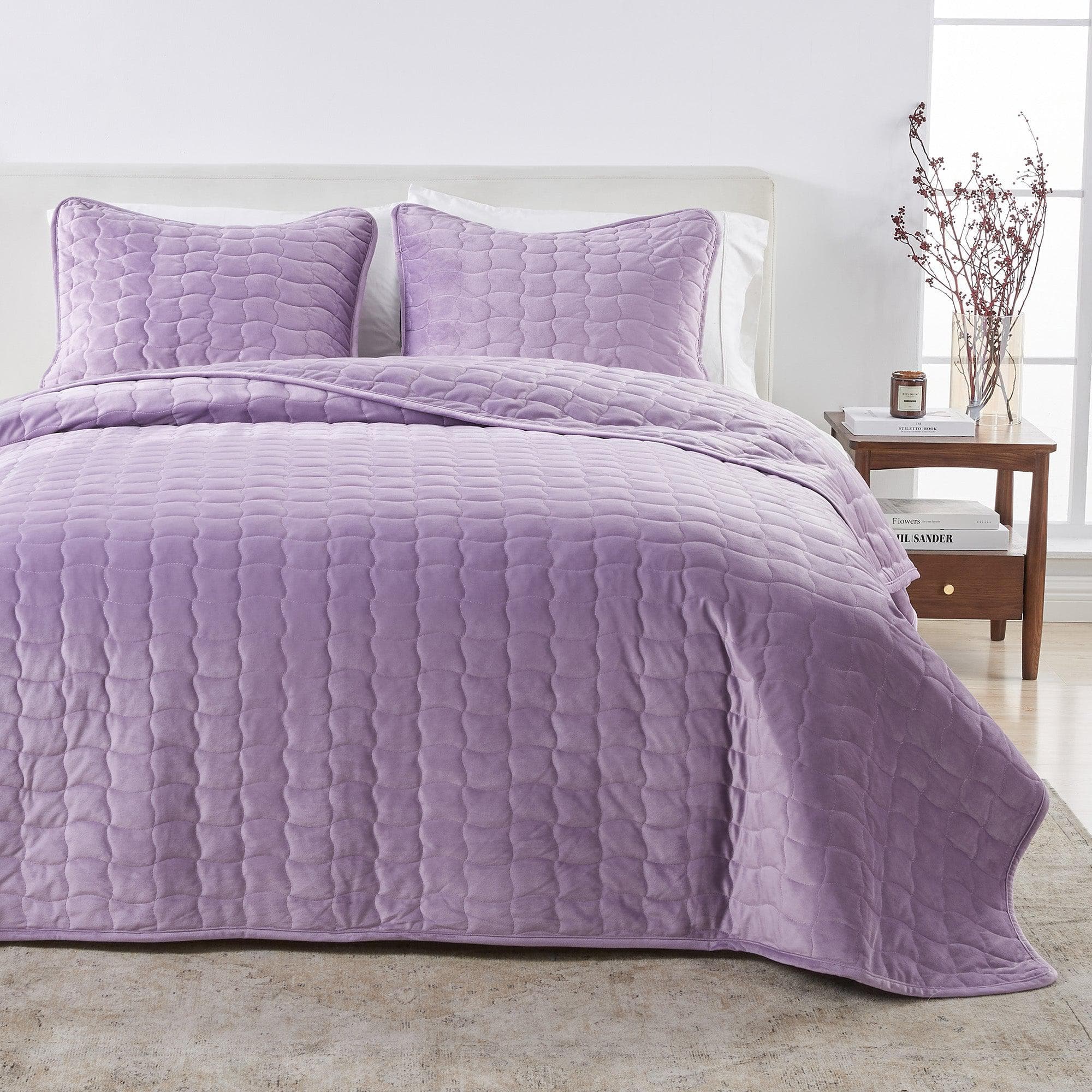 Velvet Box - Stitched Quilt Set - Vivica Collection - Rustic Avenue