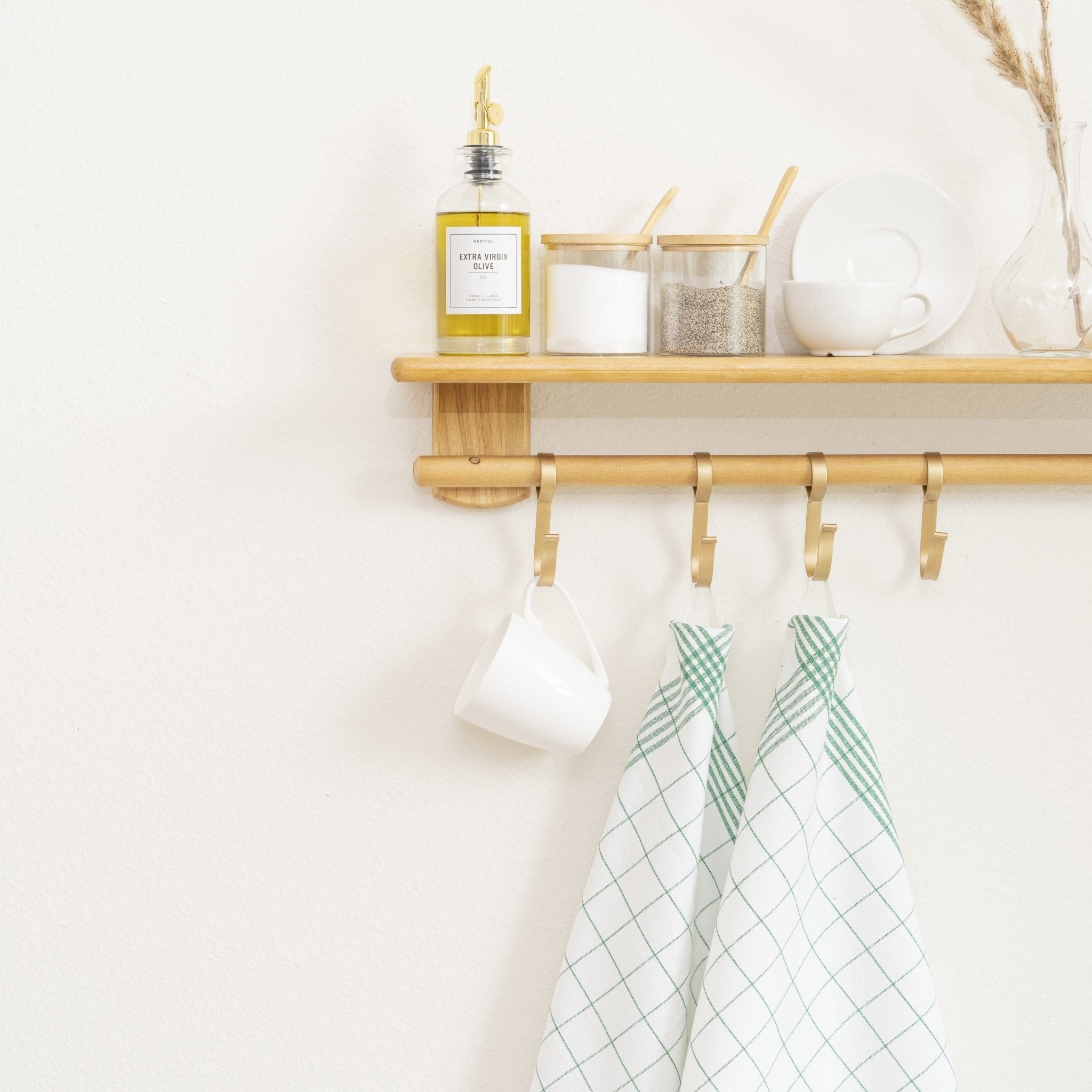 Windowpane Kitchen Towels - Rustic Avenue