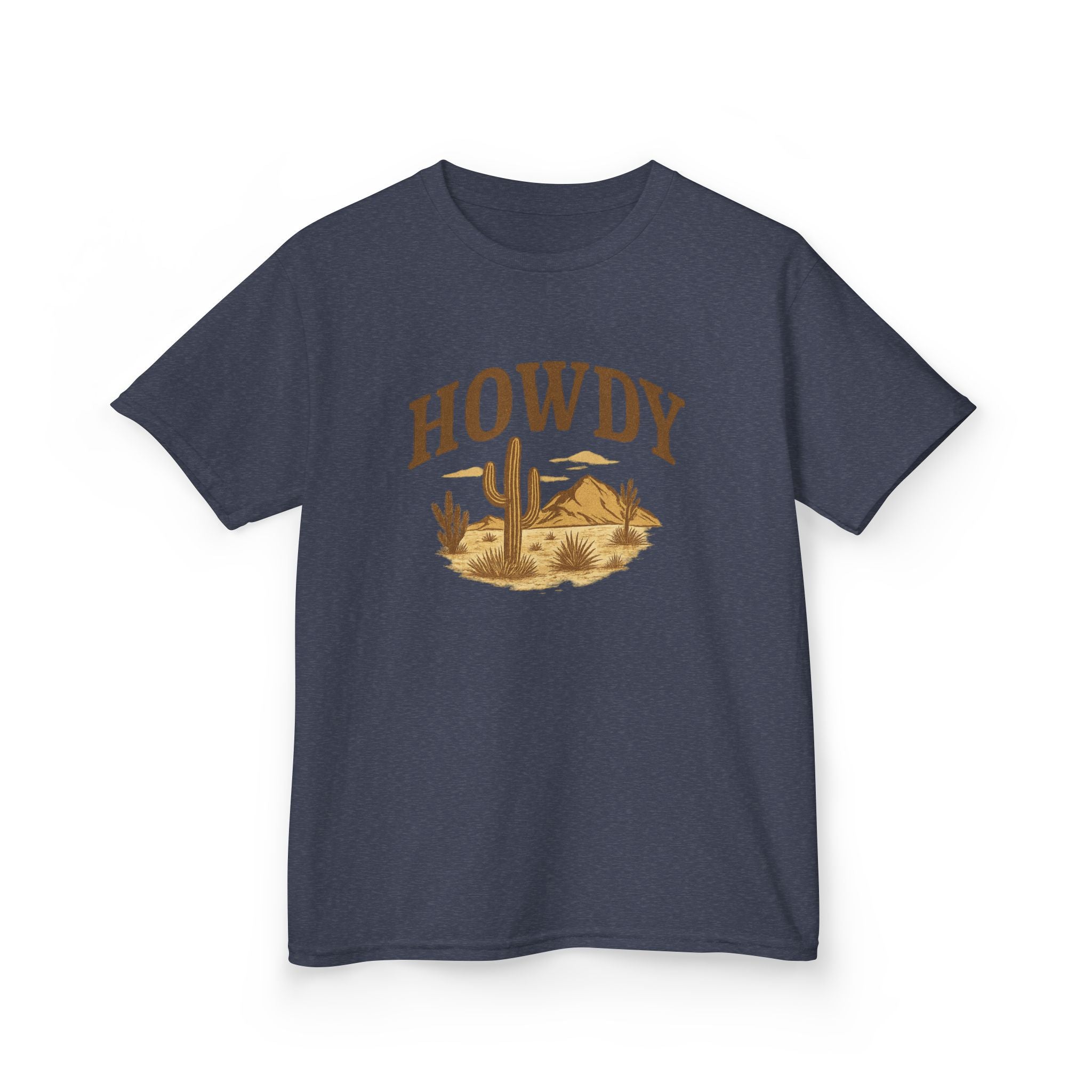 Howdy Southwestern Desert Theme Kids Tee