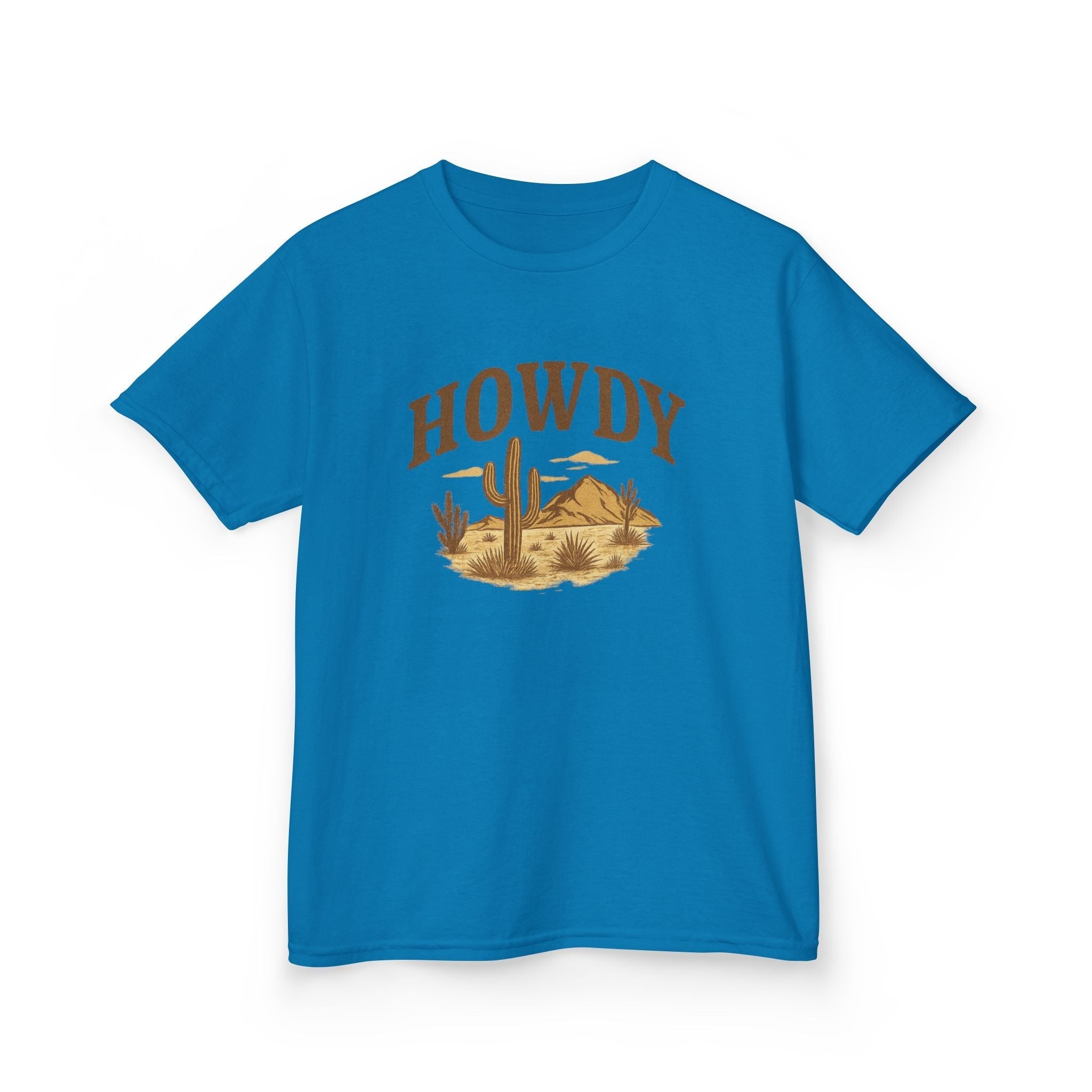 Howdy Southwestern Desert Theme Kids Tee
