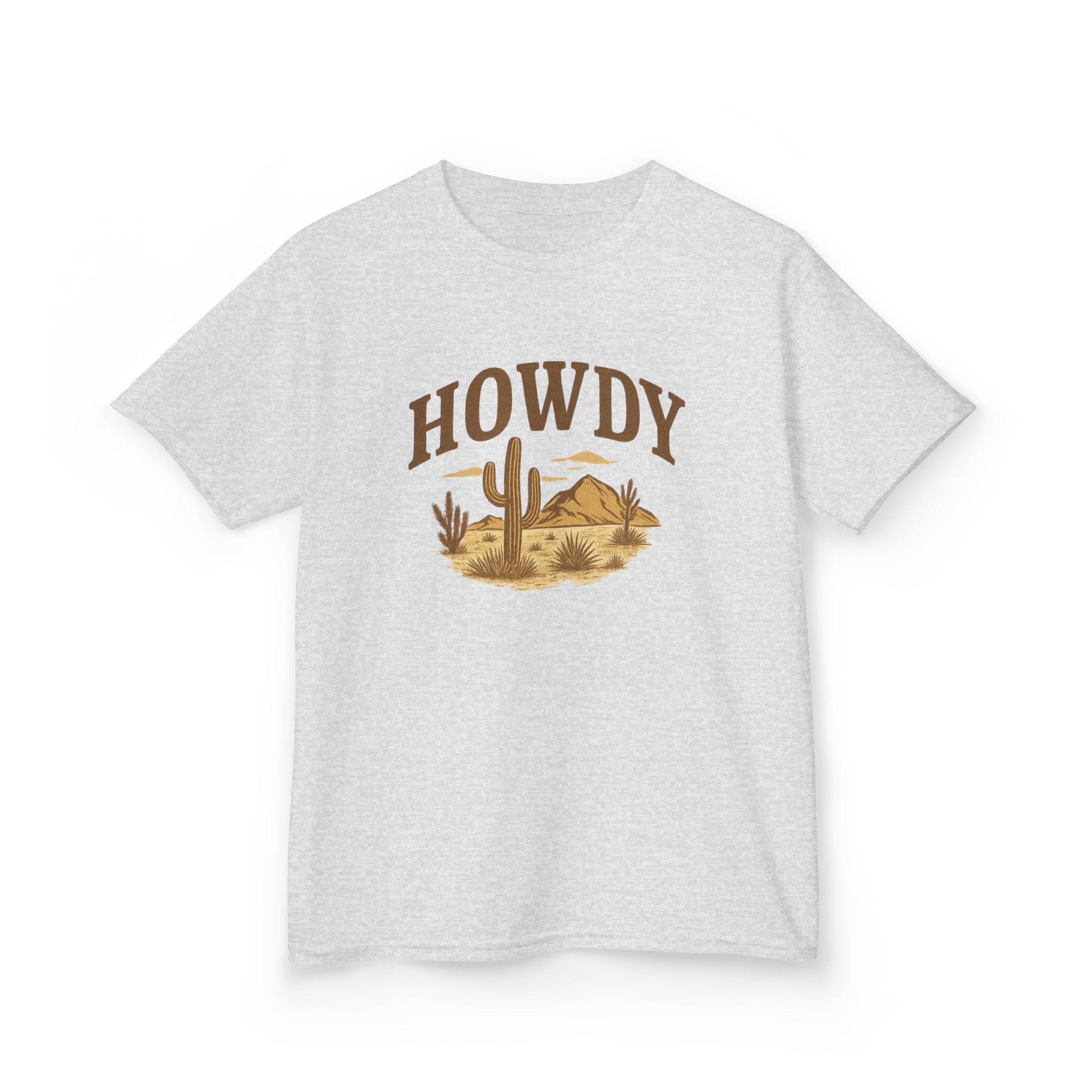 Howdy Southwestern Desert Theme Kids Tee
